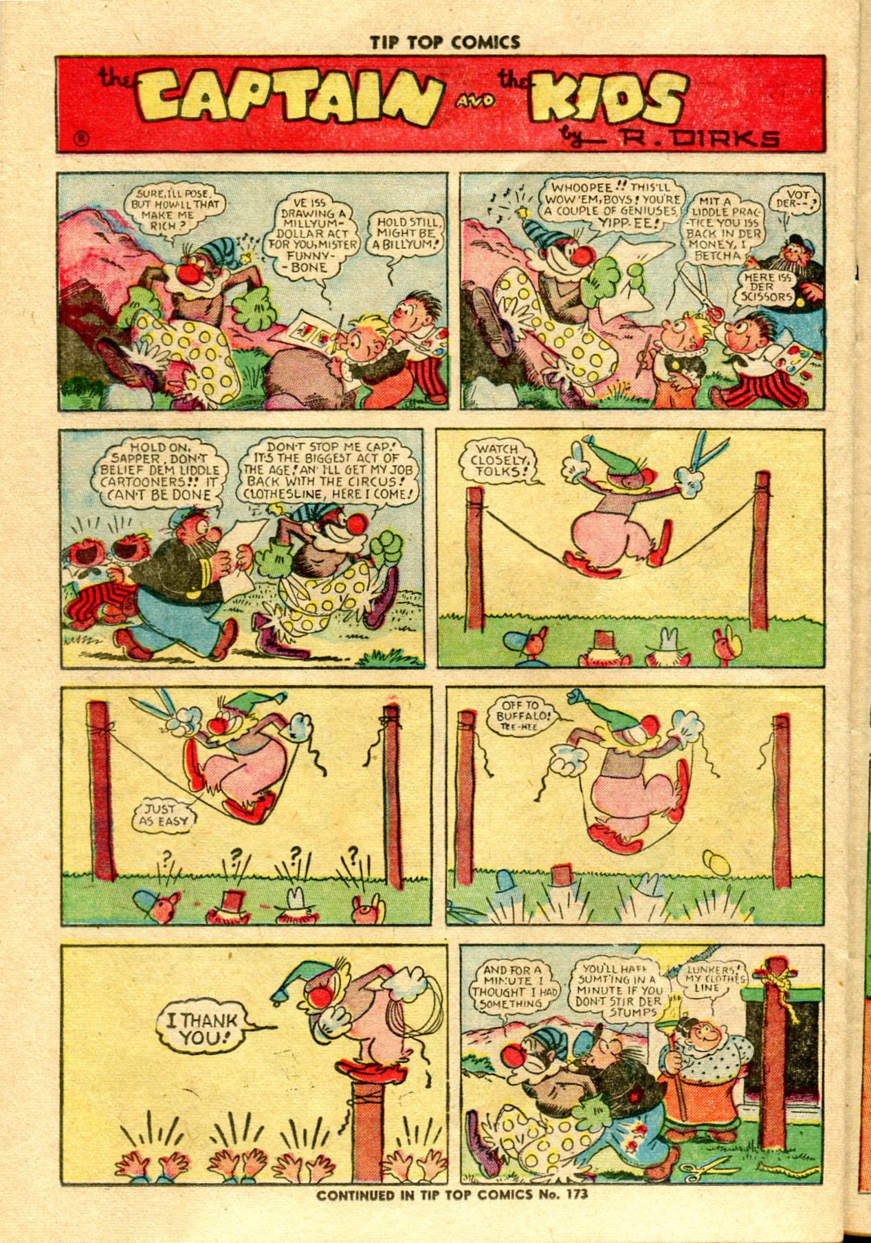 Read online Tip Top Comics comic -  Issue #172 - 22