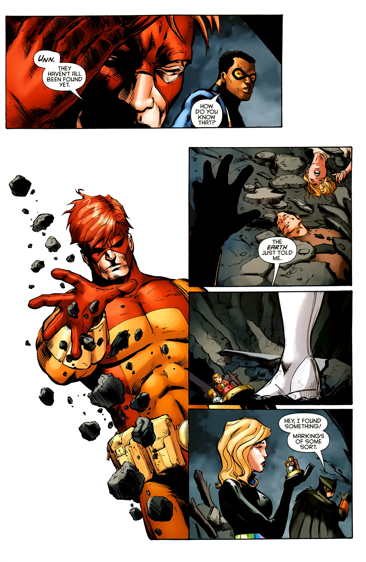 Read online The Outsiders (2009) comic -  Issue #16 - 15