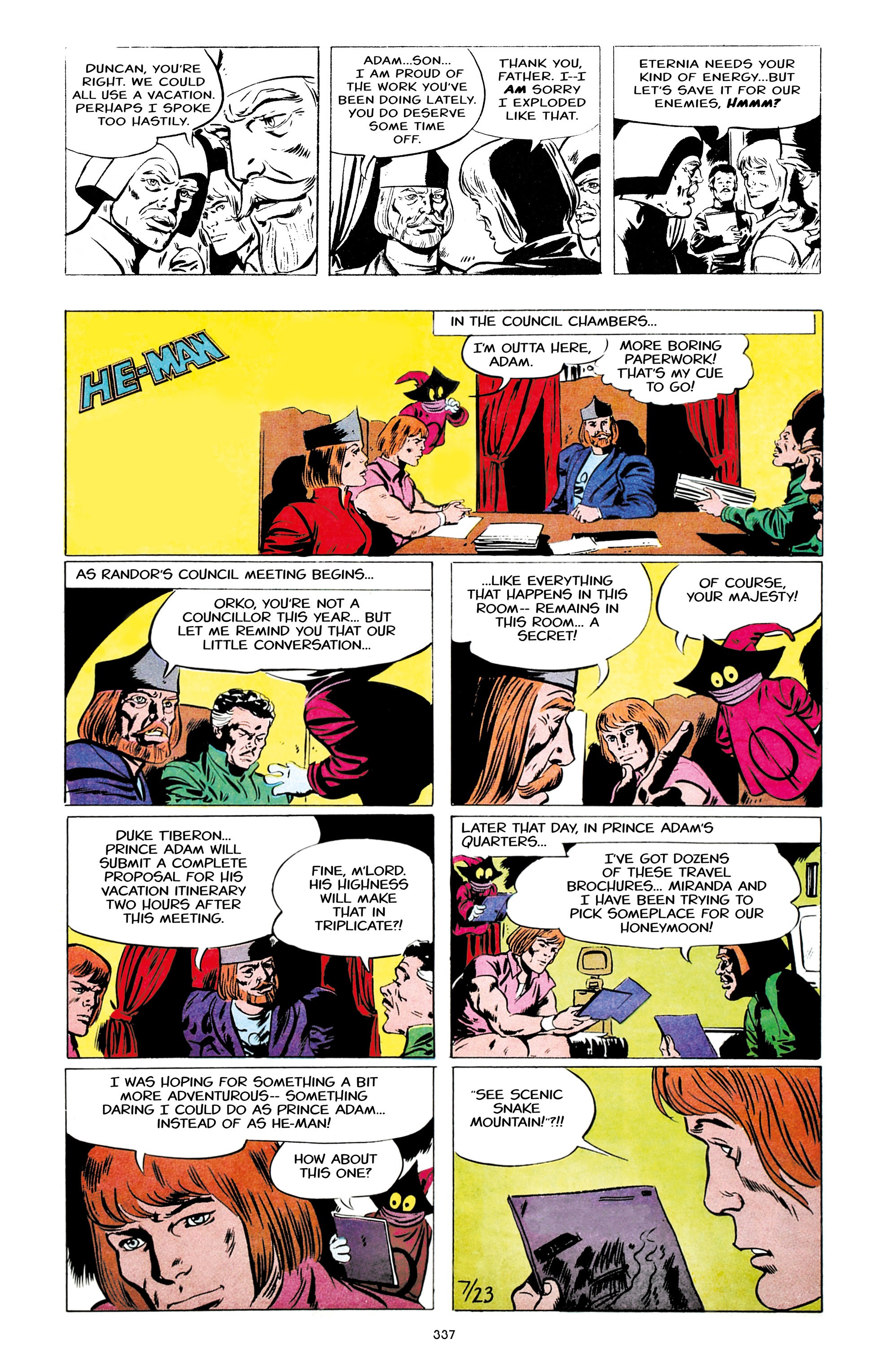 Read online He-Man and the Masters of the Universe: The Newspaper Comic Strips comic -  Issue # TPB (Part 4) - 37