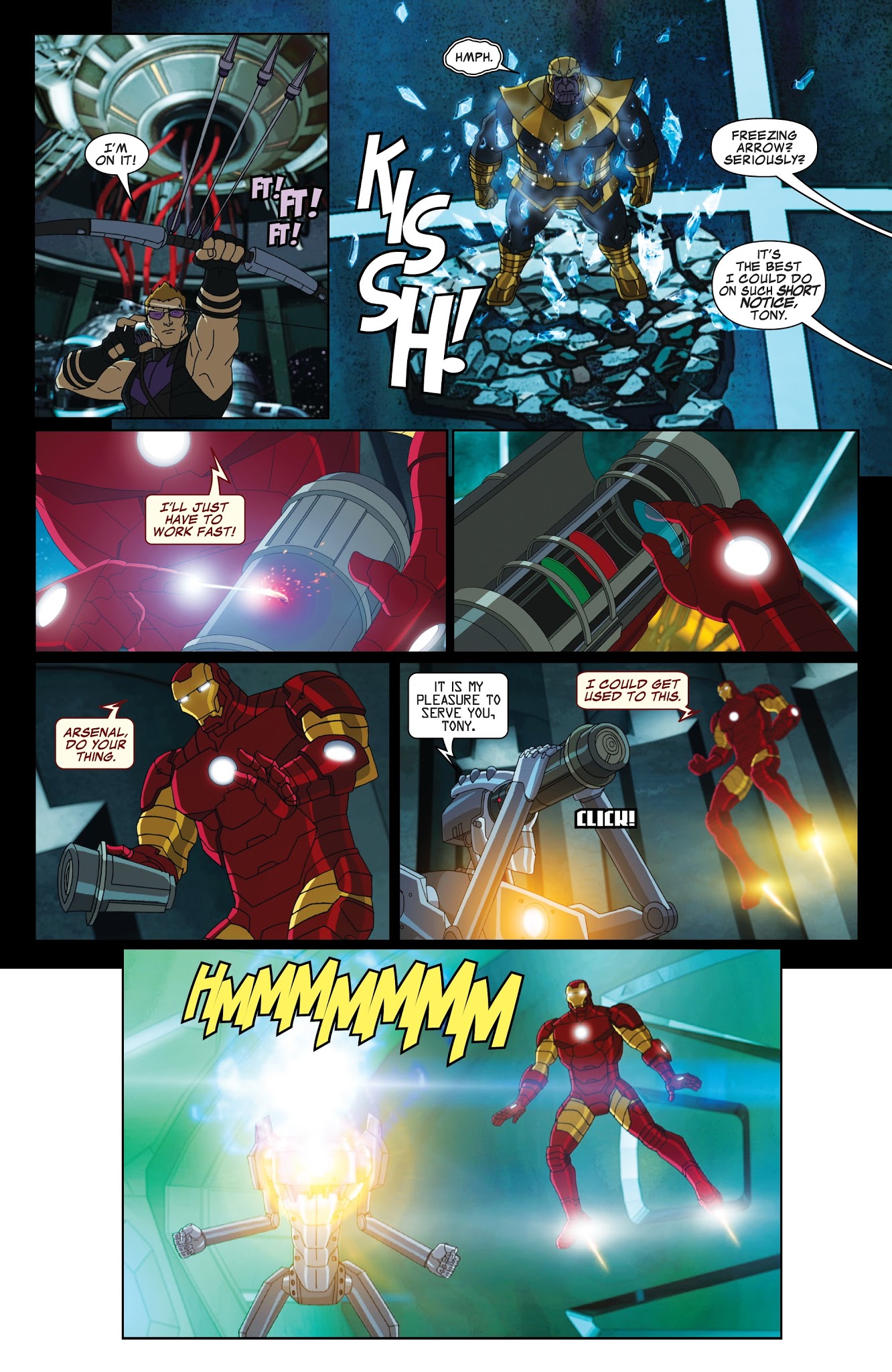 Read online Avengers vs. Thanos (2018) comic -  Issue # TPB - 40