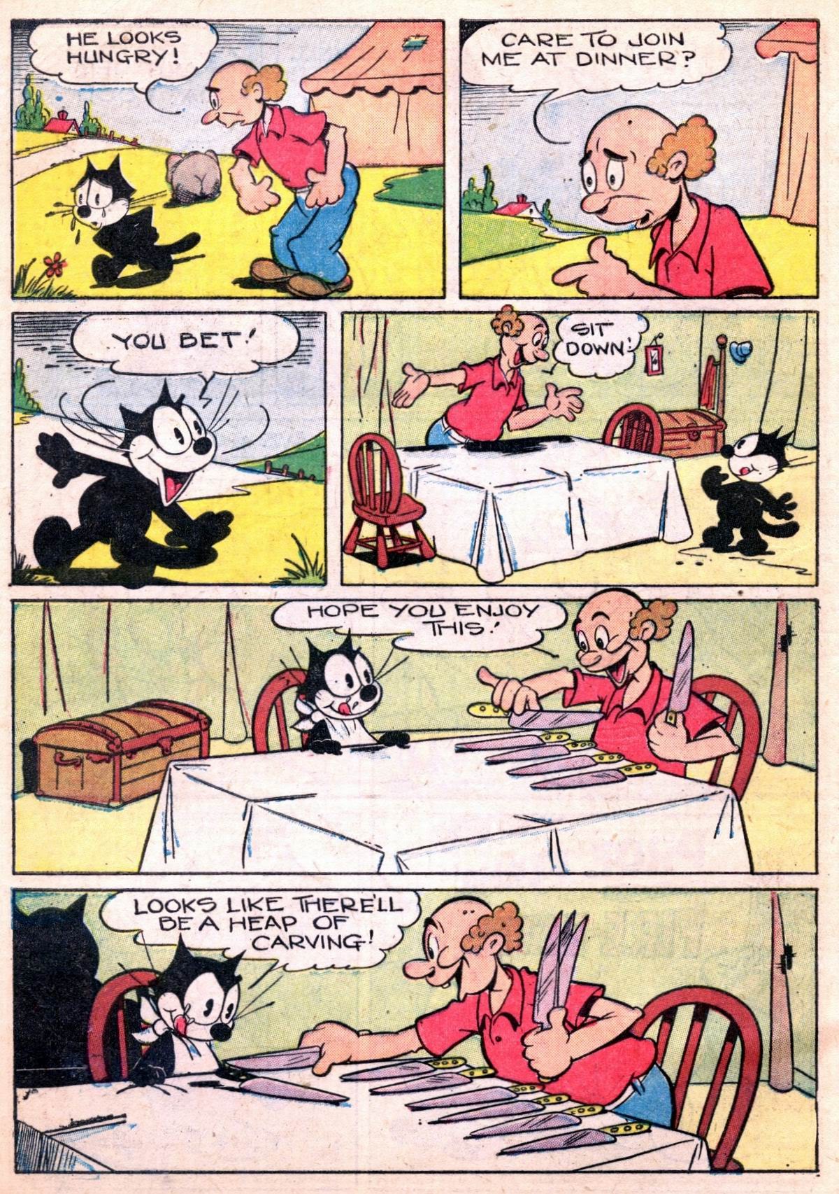 Read online Felix the Cat (1948) comic -  Issue #15 - 8