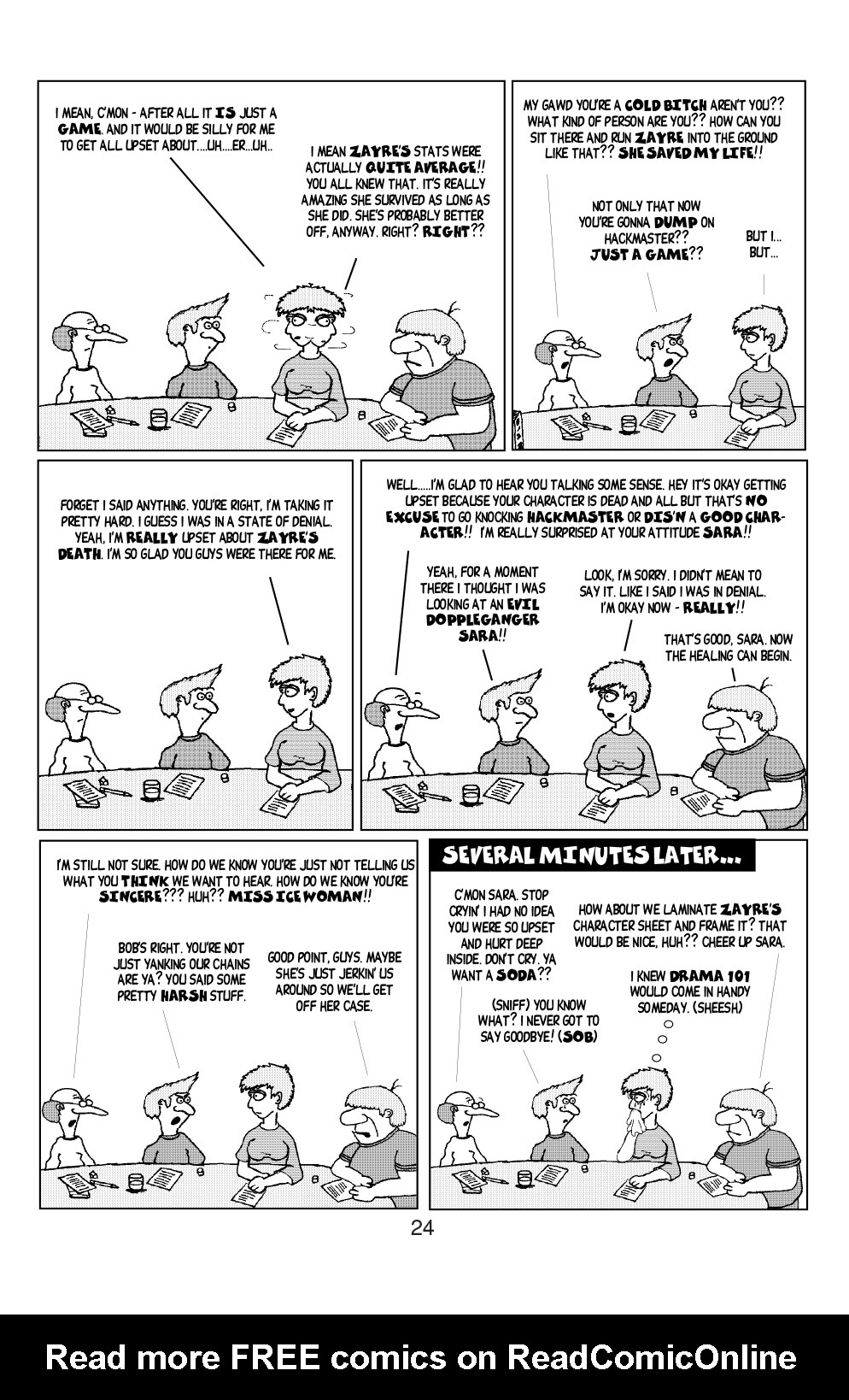 Read online Knights of the Dinner Table comic -  Issue #20 - 26