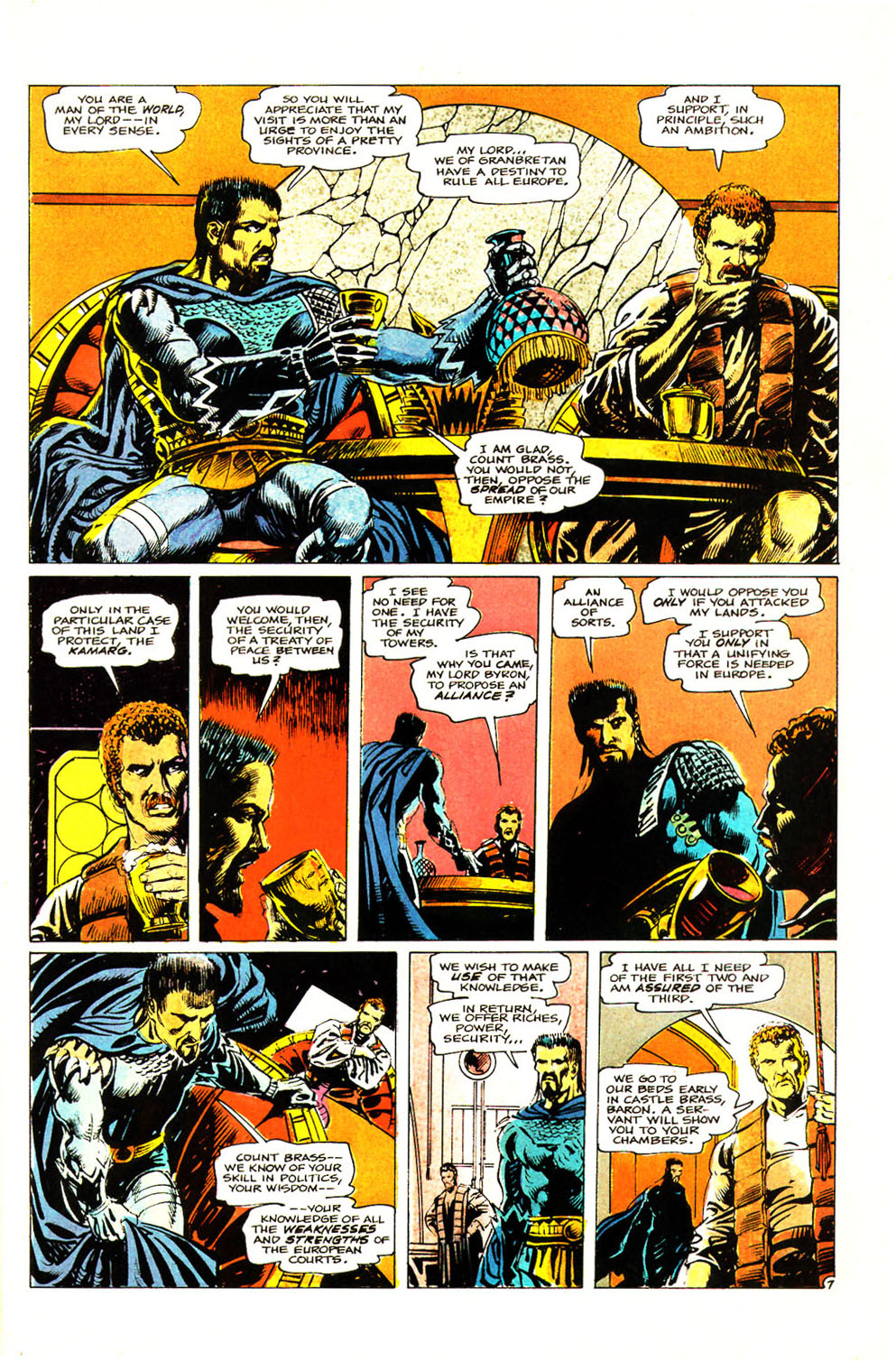 Read online Hawkmoon: The Jewel in the Skull comic -  Issue #1 - 8