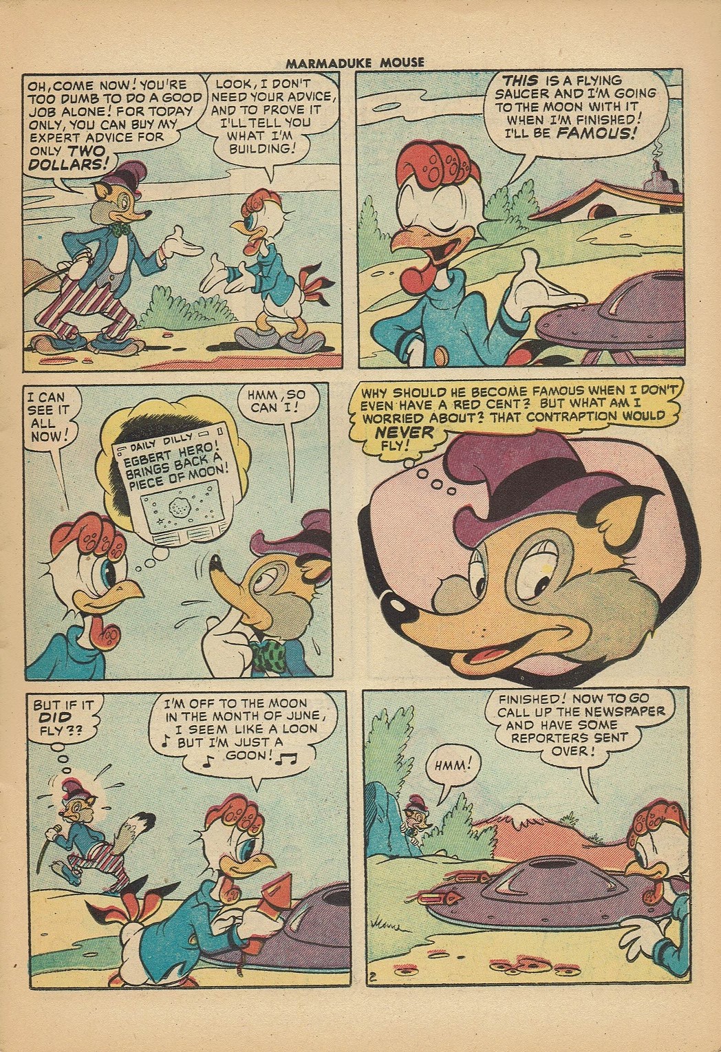Read online Marmaduke Mouse comic -  Issue #58 - 11