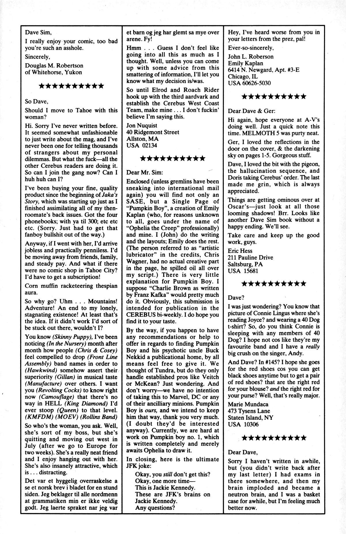 Read online Cerebus comic -  Issue #149 - 28