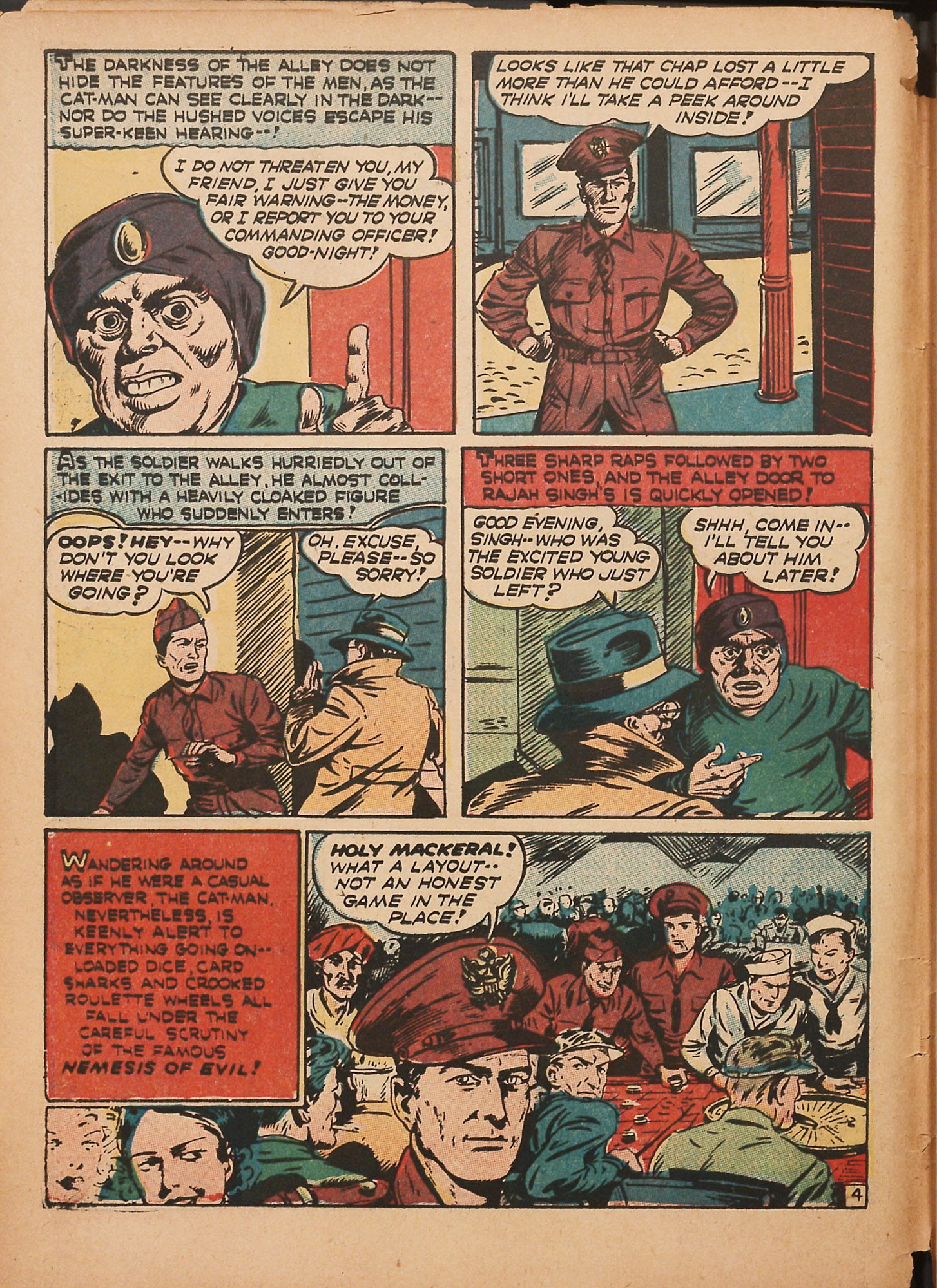 Read online Cat-Man Comics comic -  Issue #17 - 6