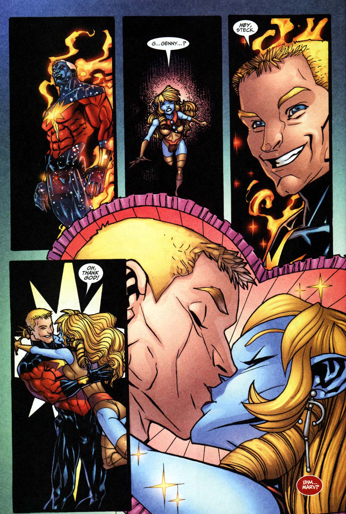 Captain Marvel (1999) Issue #34 #35 - English 22