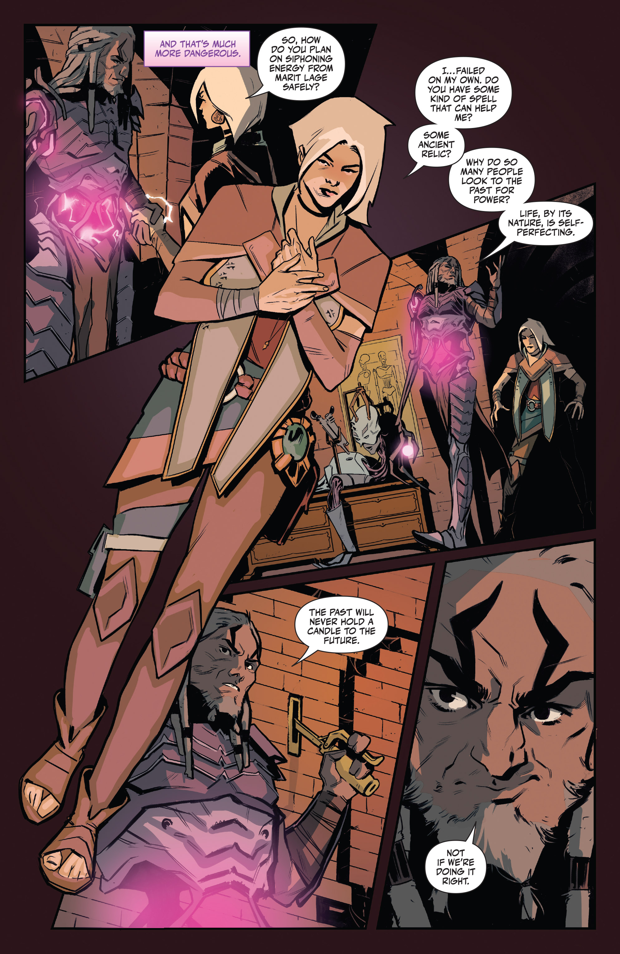 Read online Magic: The Hidden Planeswalker comic -  Issue #4 - 4