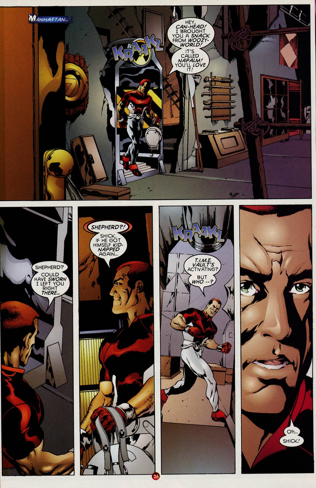 Read online Magnus Robot Fighter (1997) comic -  Issue #5 - 20