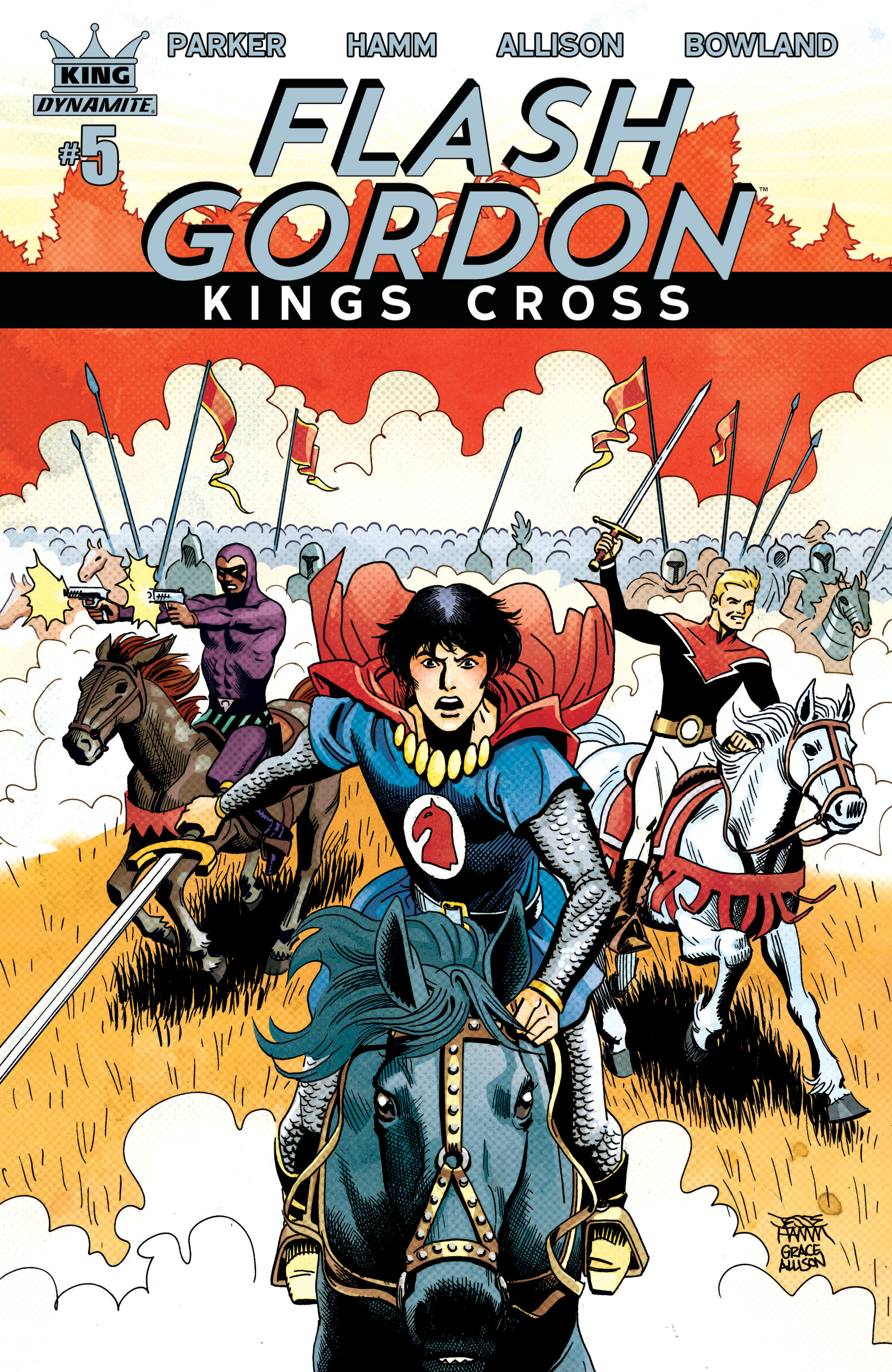 Read online Flash Gordon: Kings Cross comic -  Issue #5 - 1