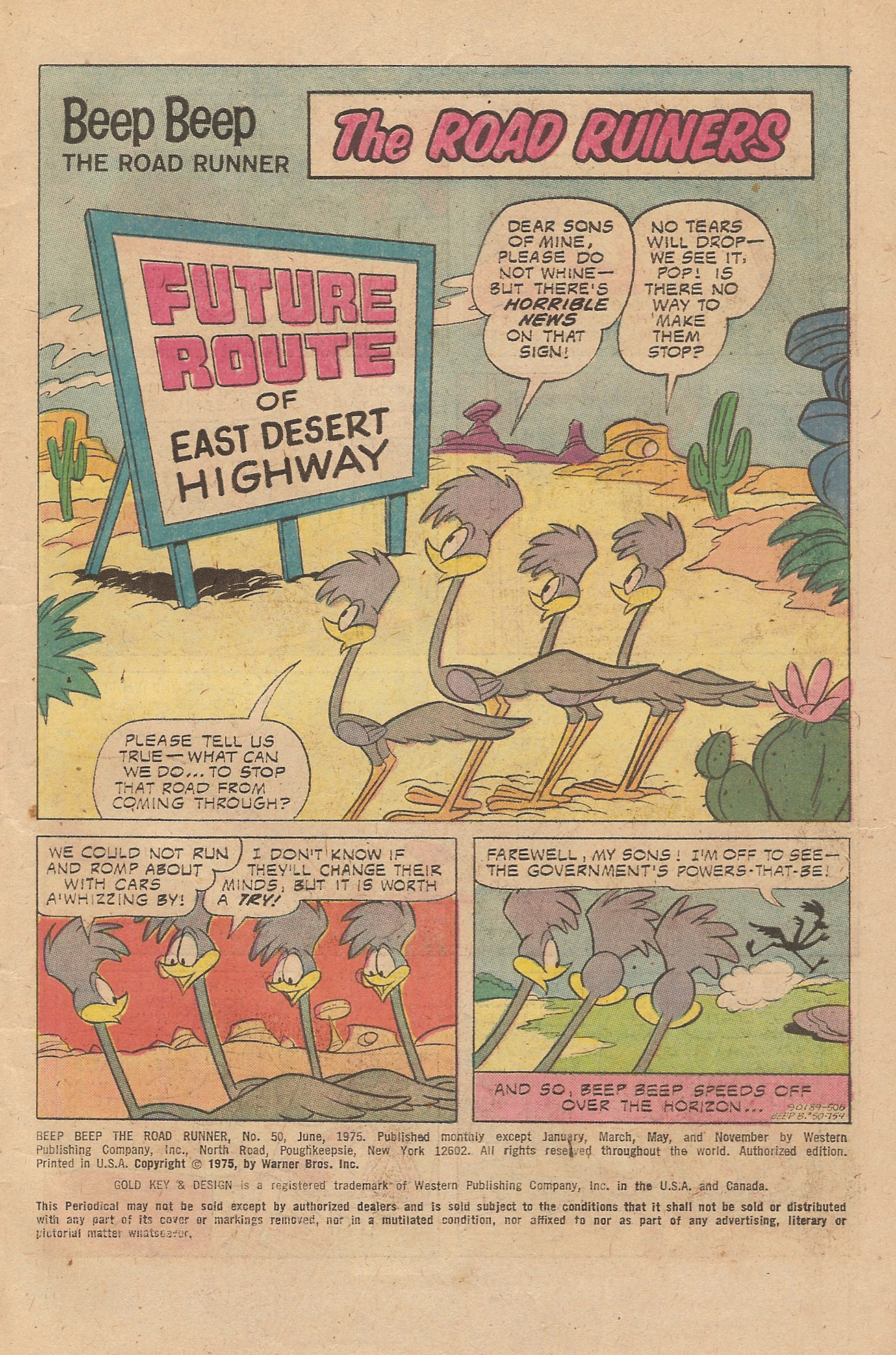 Read online Beep Beep The Road Runner comic -  Issue #50 - 3