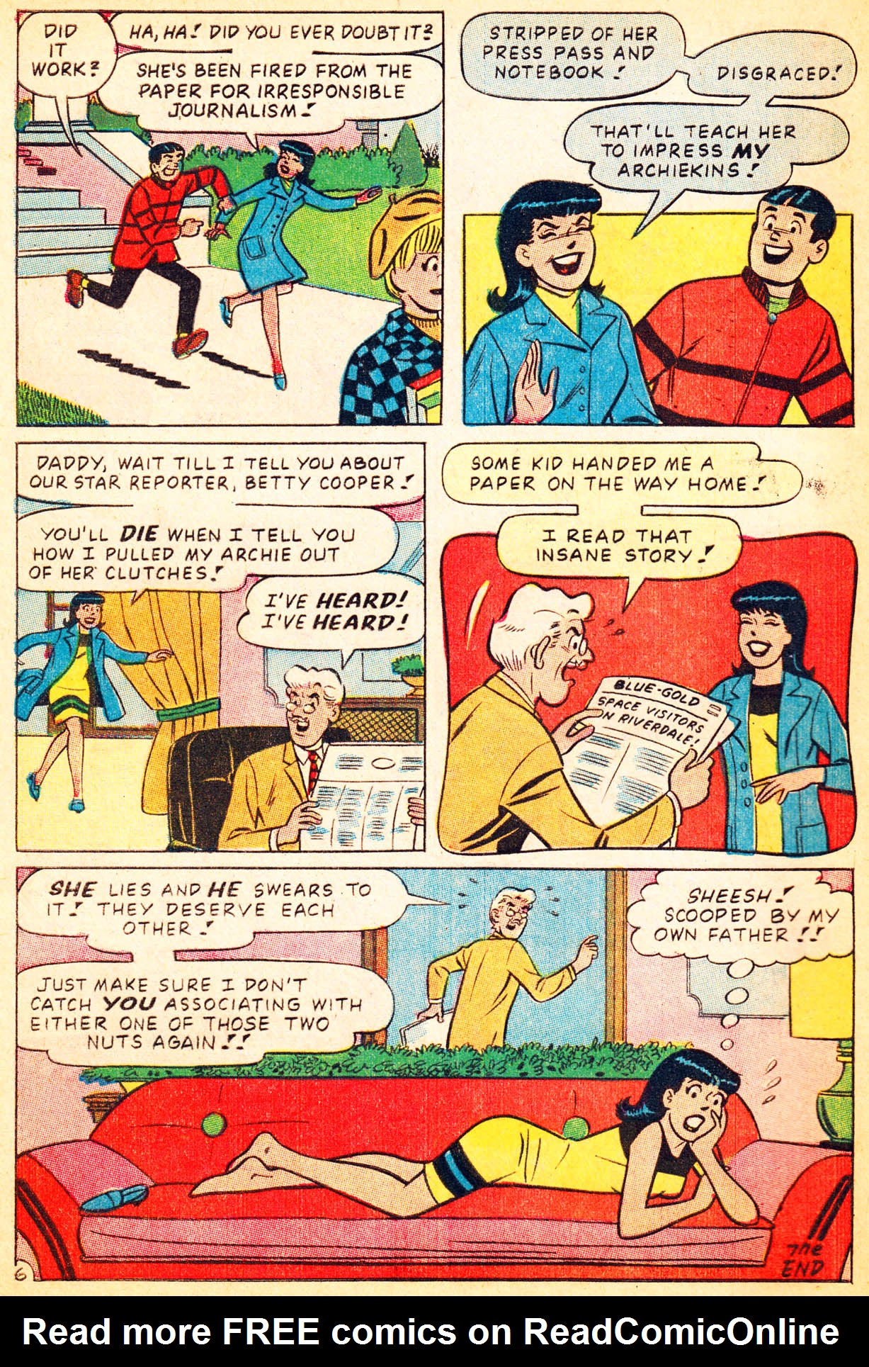Read online Archie's Girls Betty and Veronica comic -  Issue #136 - 8