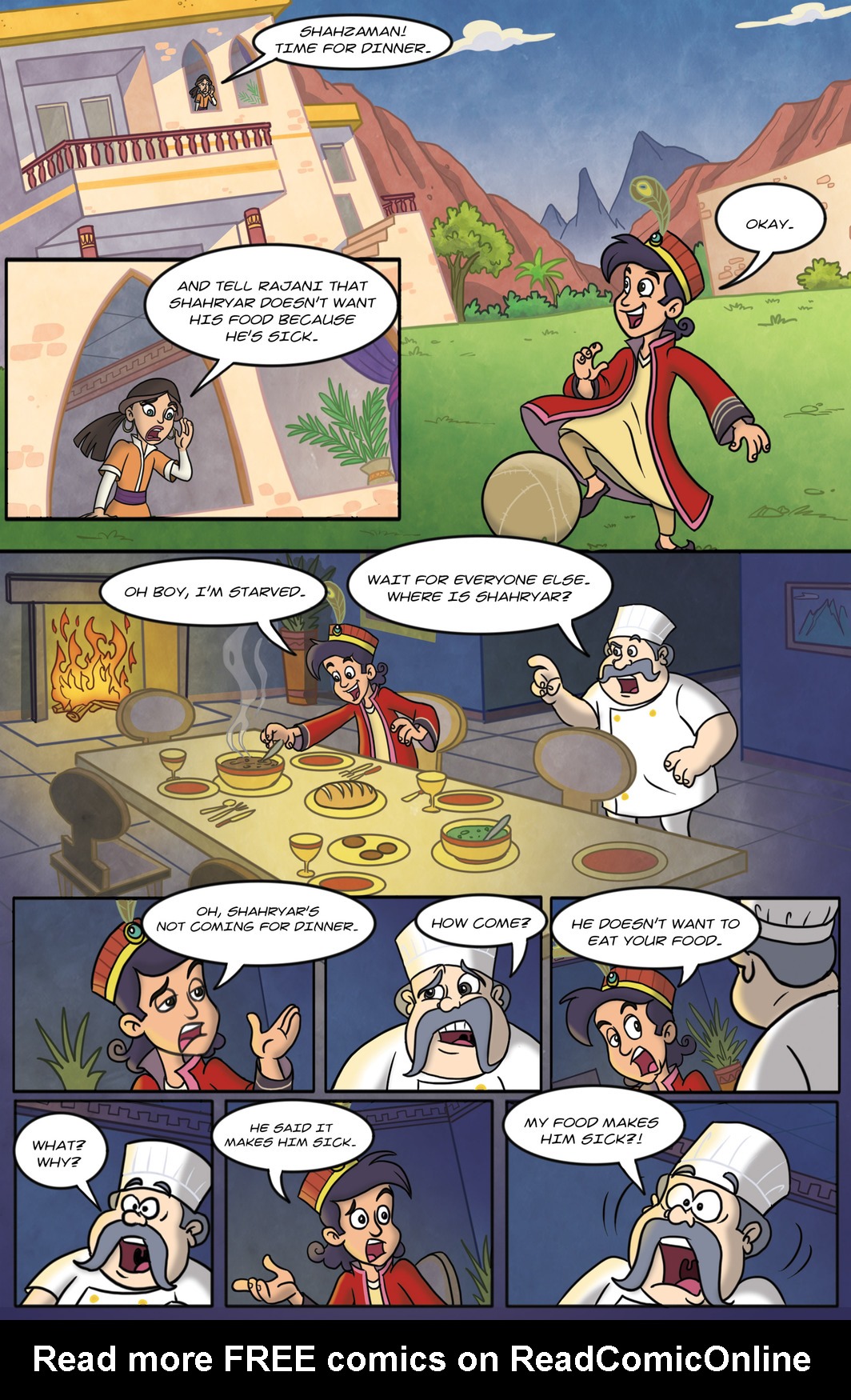Read online 1001 Nights comic -  Issue #9 - 4