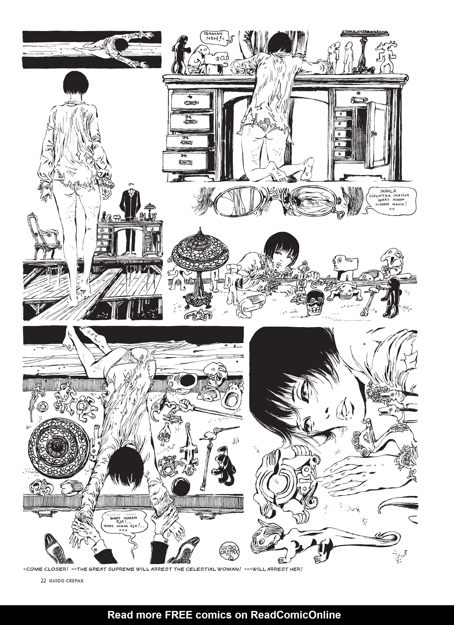 Read online The Complete Crepax comic -  Issue # TPB 2 - 19