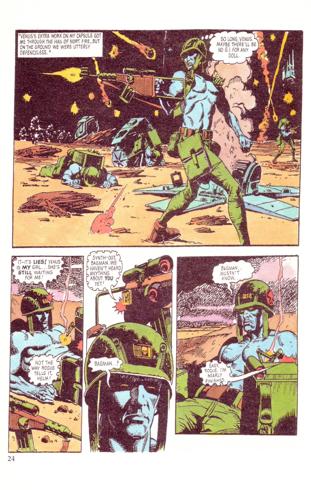 Read online Rogue Trooper (1986) comic -  Issue #12 - 25