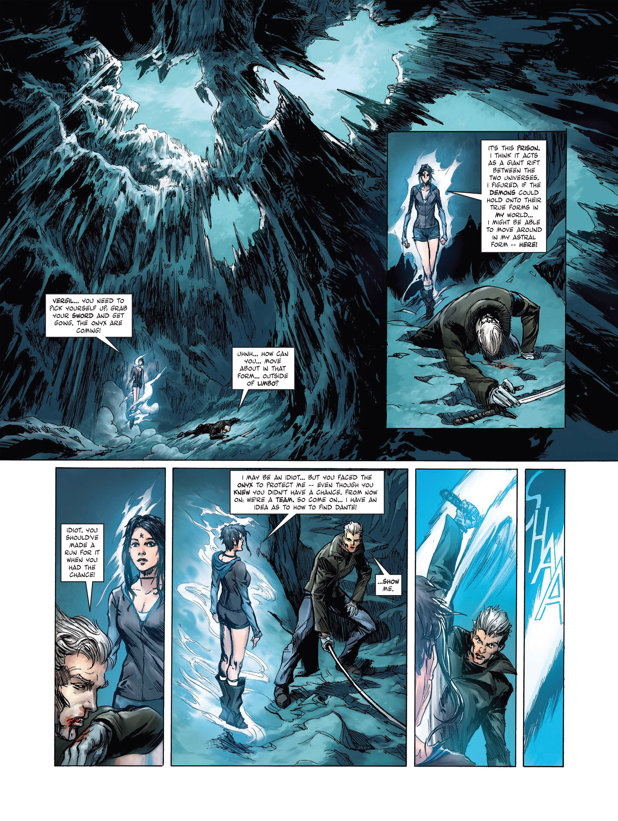 Read online DmC Devil May Cry: The Chronicles of Vergil comic -  Issue #2 - 11