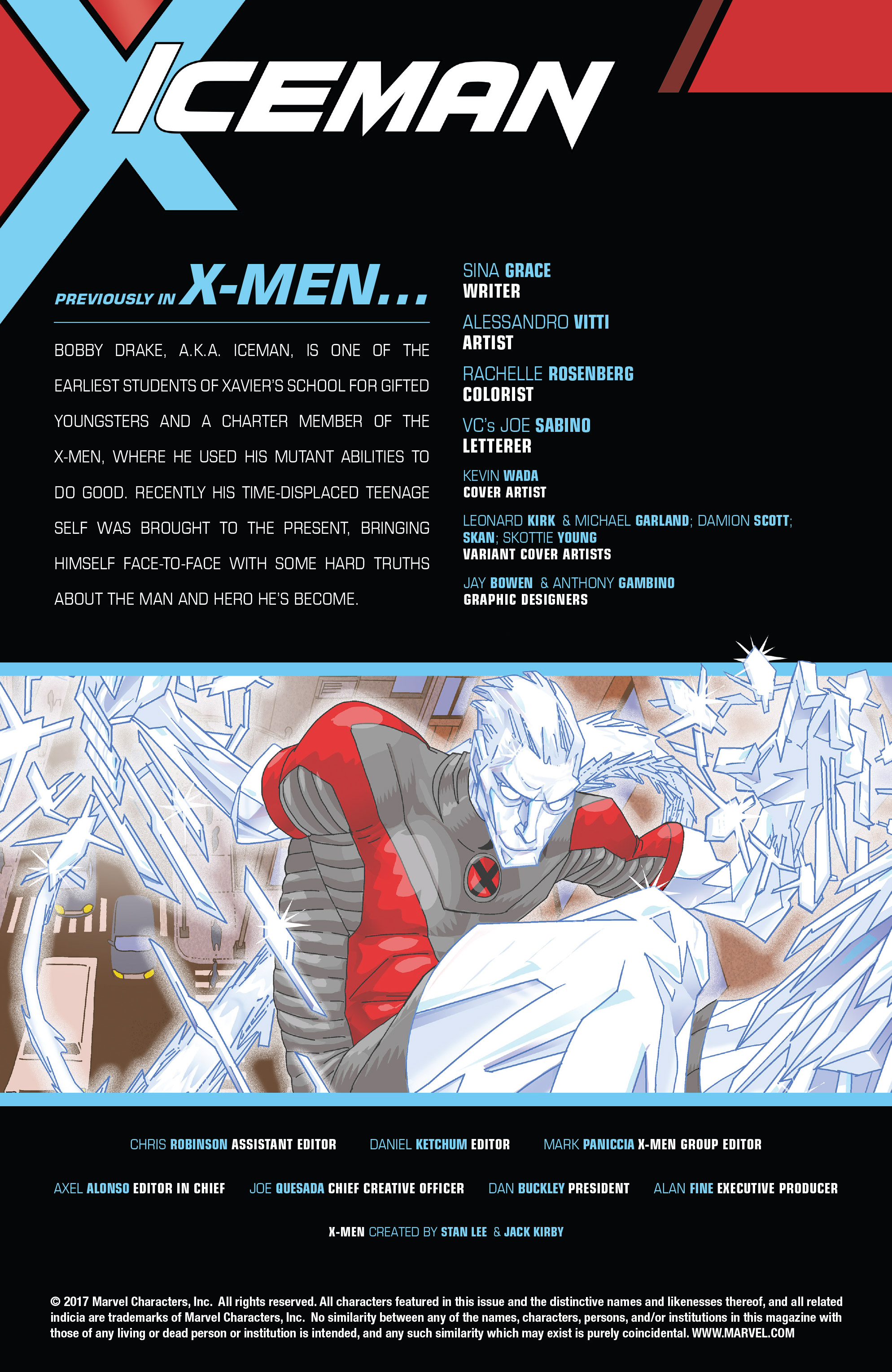 Read online Iceman (2017) comic -  Issue #1 - 4