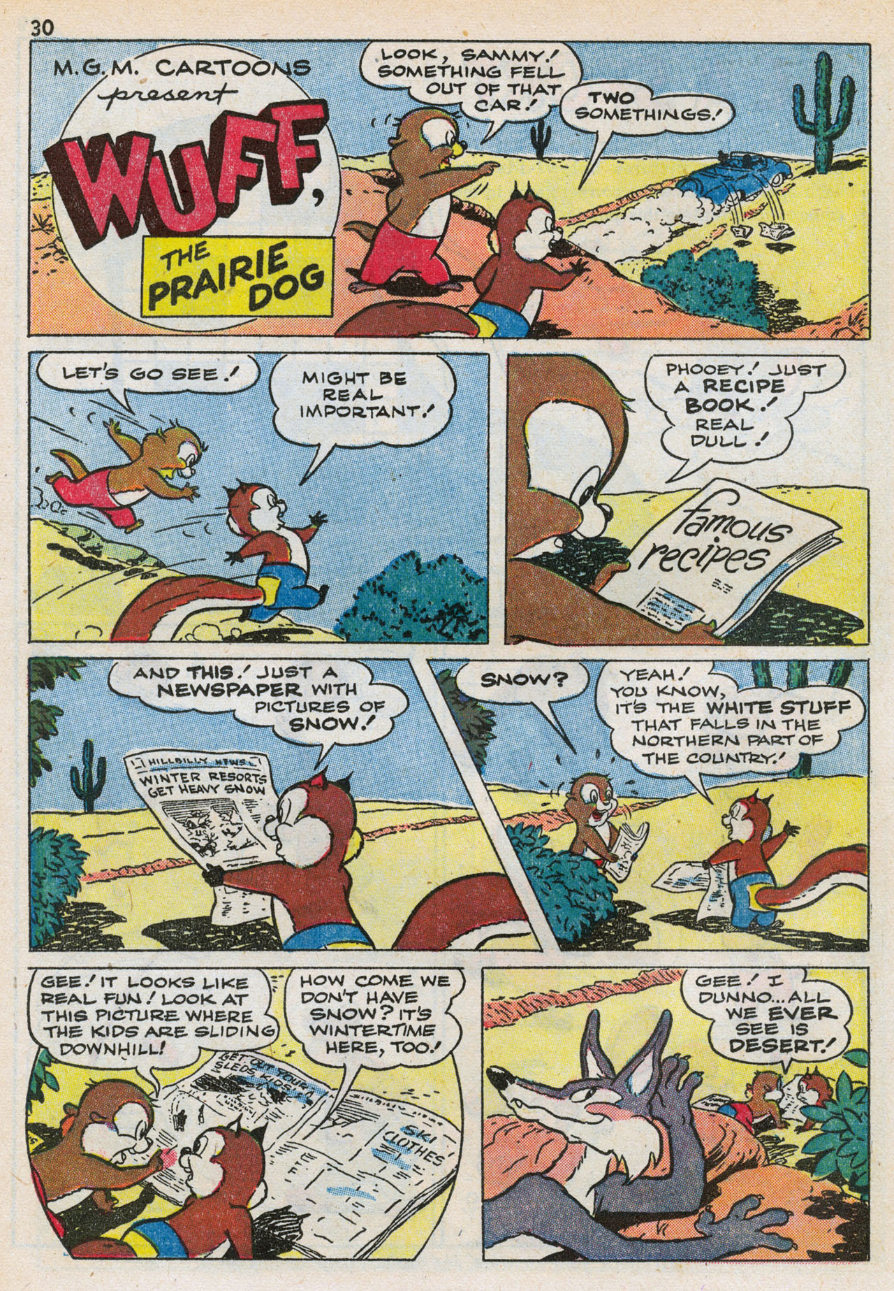 Read online M.G.M.'s Tom and Jerry's Winter Fun comic -  Issue #3 - 33