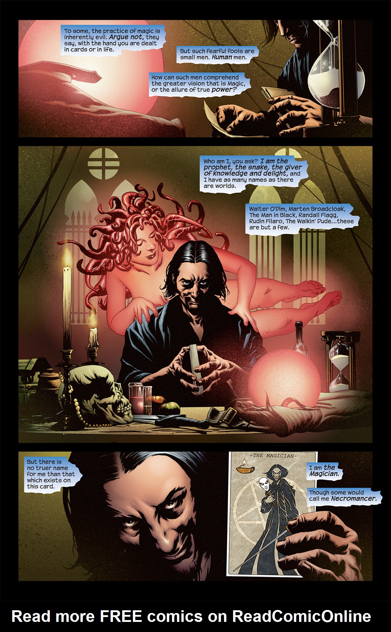 Read online Dark Tower: The Sorcerer comic -  Issue # Full - 4