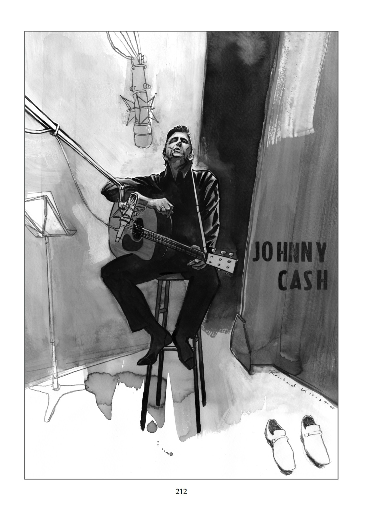 Read online Johnny Cash: I See a Darkness comic -  Issue # TPB - 204