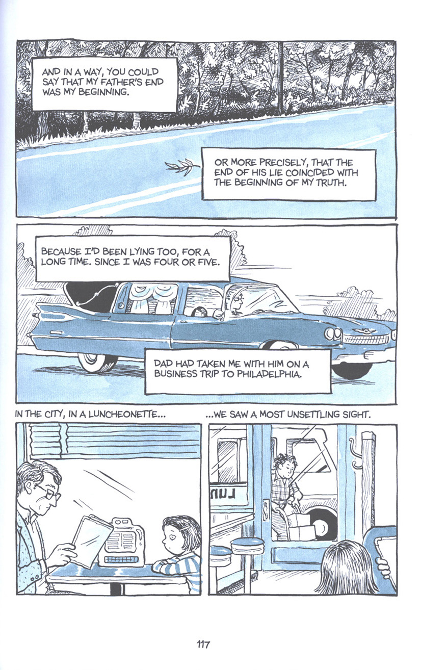Read online Fun Home: A Family Tragicomic comic -  Issue # TPB - 123