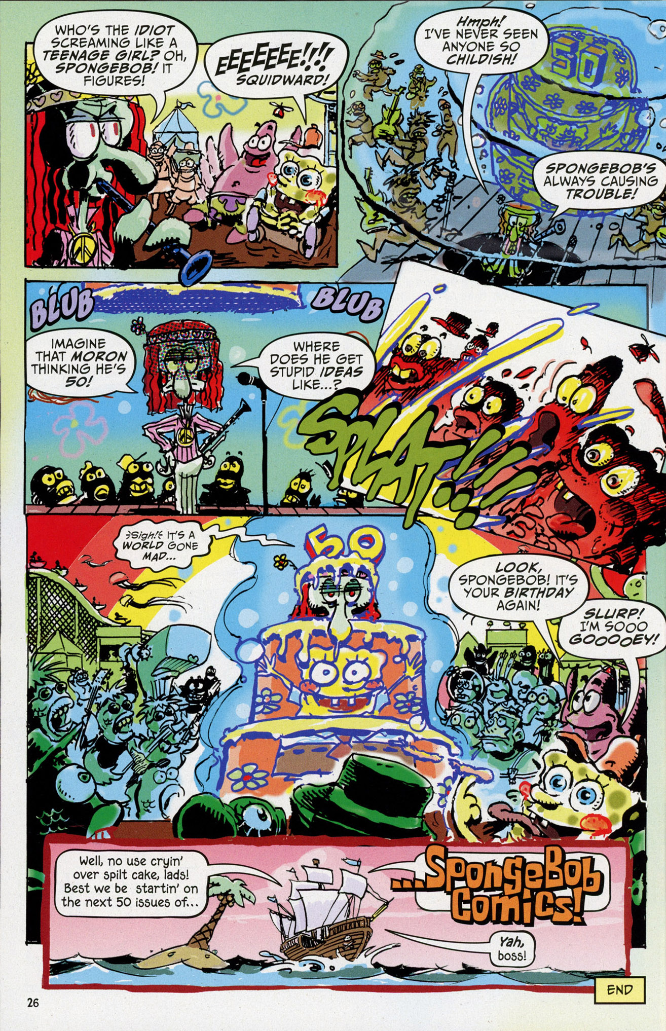 Read online SpongeBob Comics comic -  Issue #50 - 28