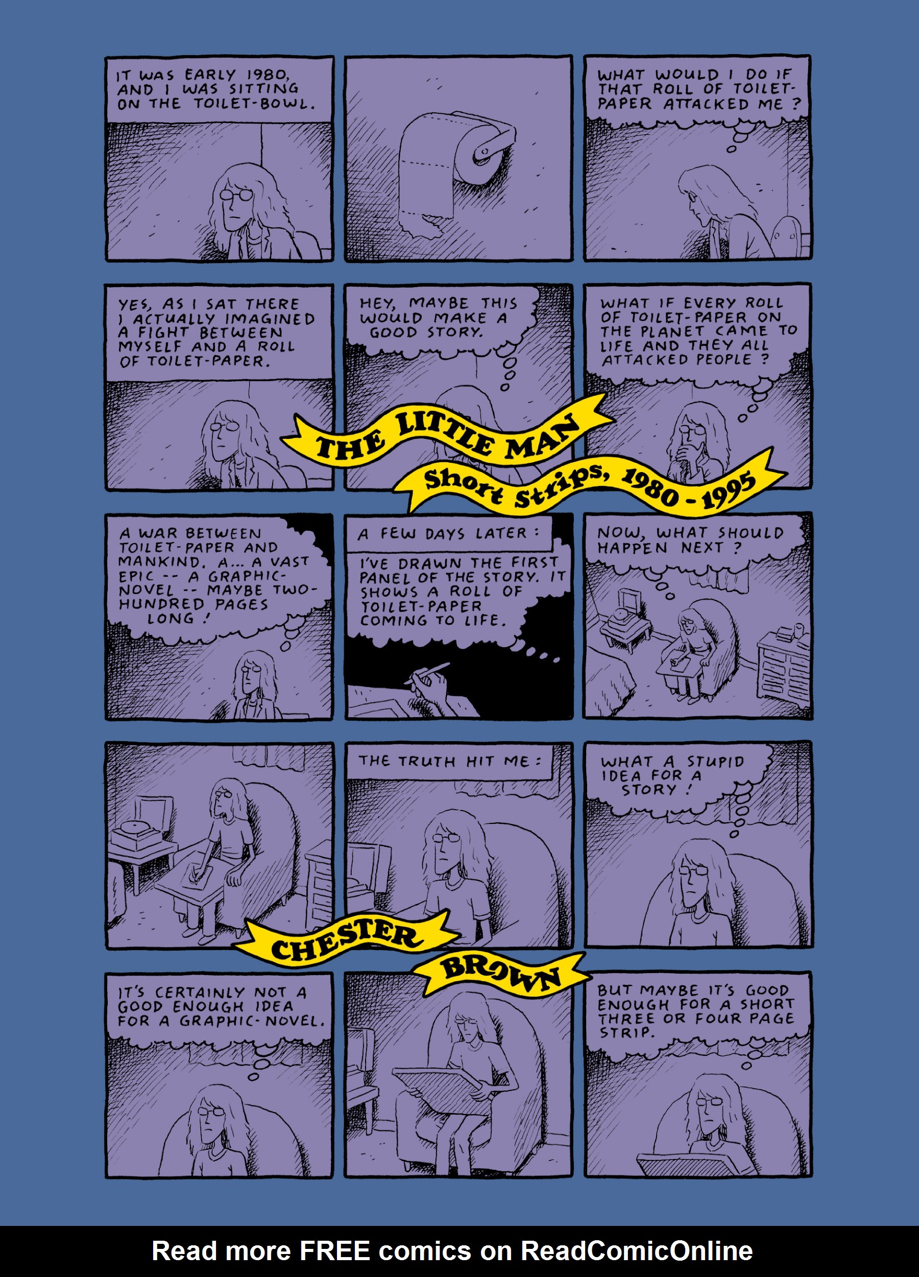 Read online Little Man: Short Strips 1980 - 1995 comic -  Issue # TPB (Part 1) - 1