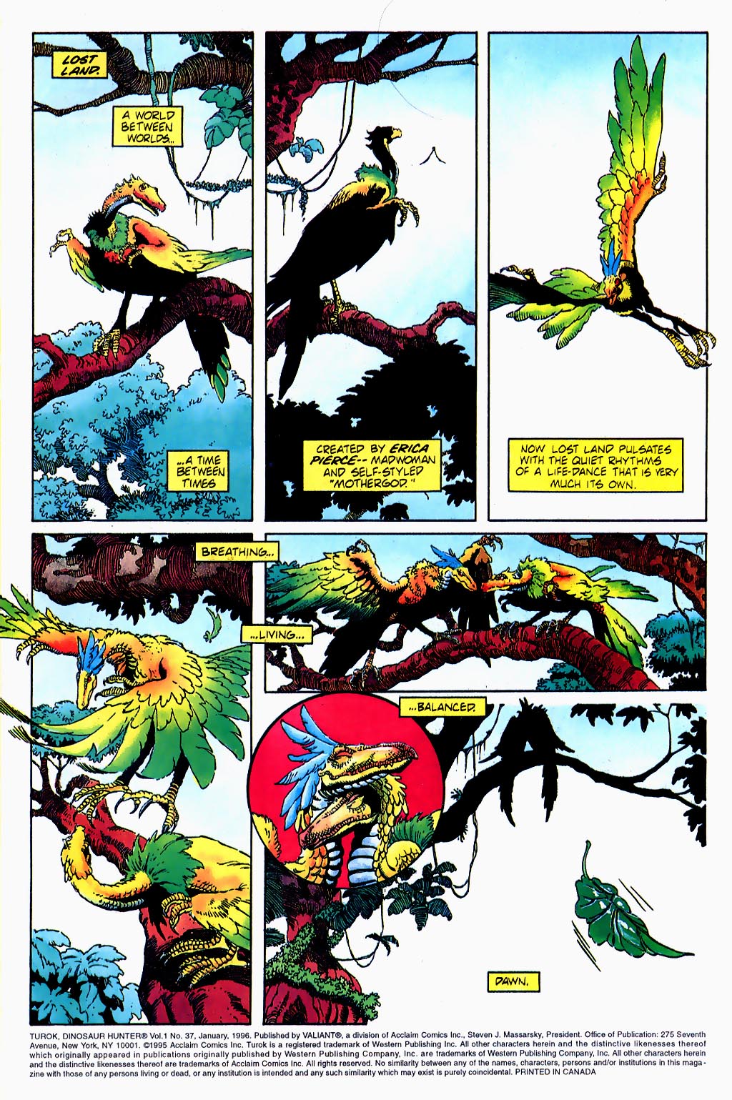 Read online Turok, Dinosaur Hunter (1993) comic -  Issue #37 - 2
