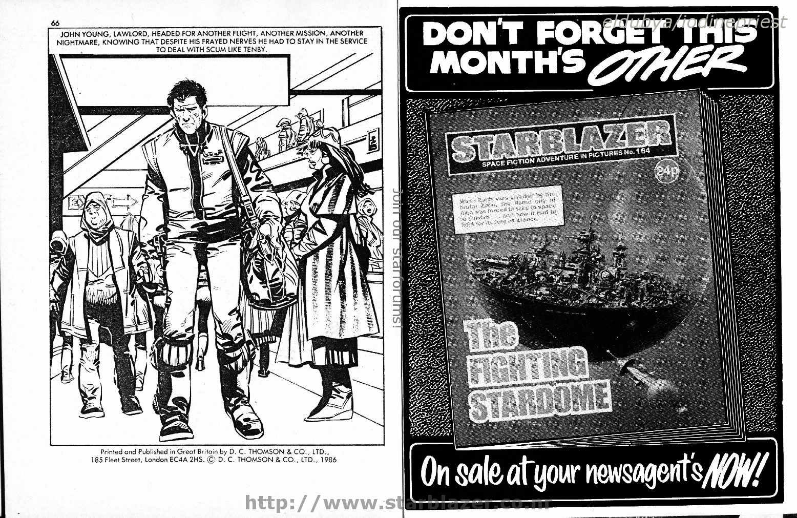 Read online Starblazer comic -  Issue #165 - 35