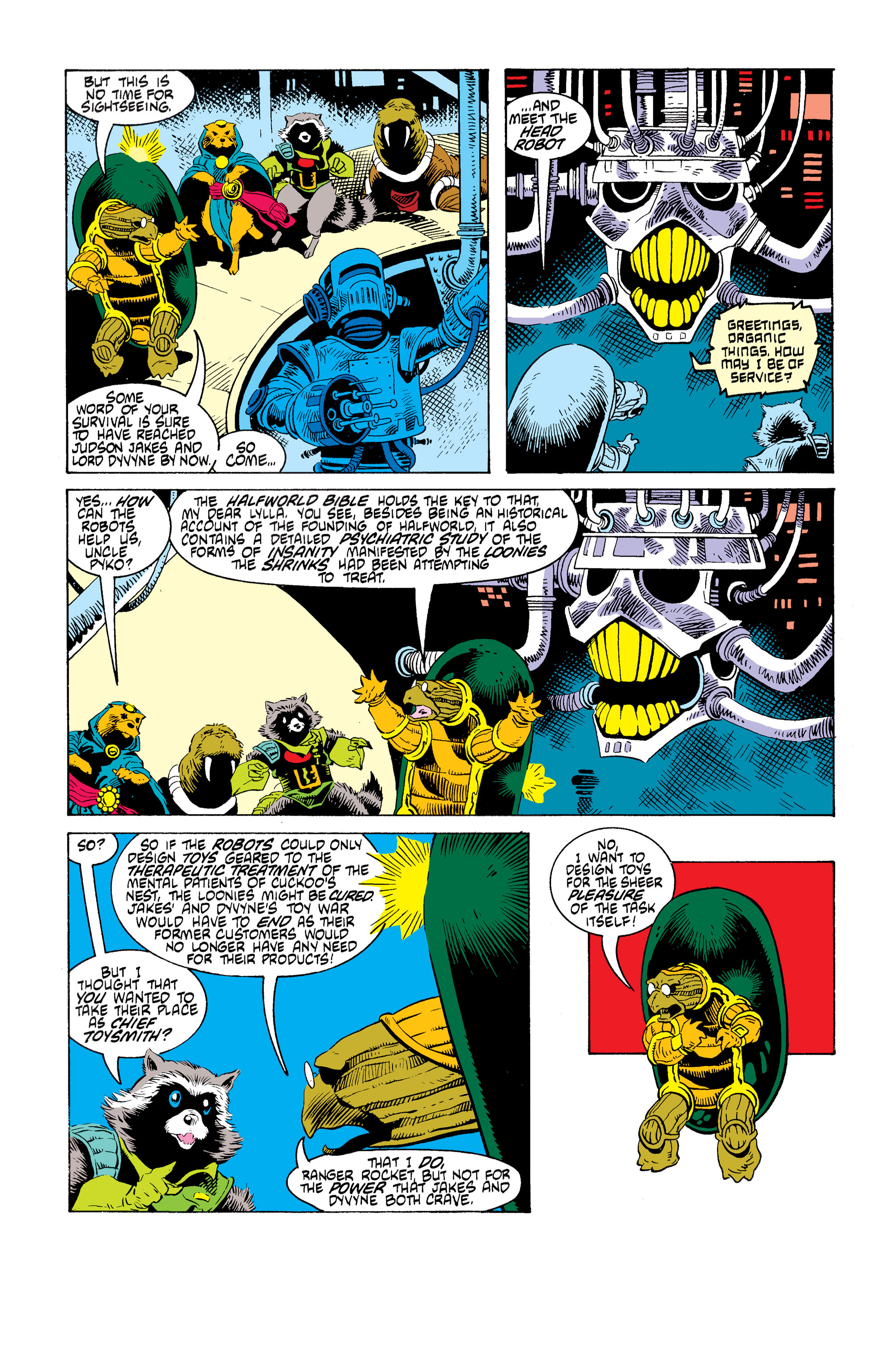 Read online Rocket Raccoon (1985) comic -  Issue #3 - 22