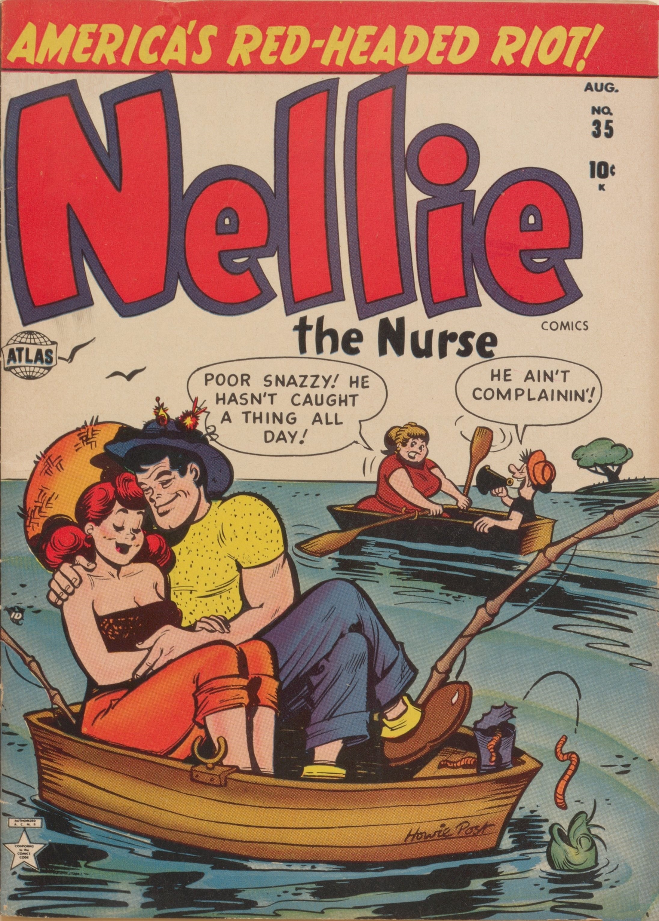 Read online Nellie The Nurse (1945) comic -  Issue #35 - 1