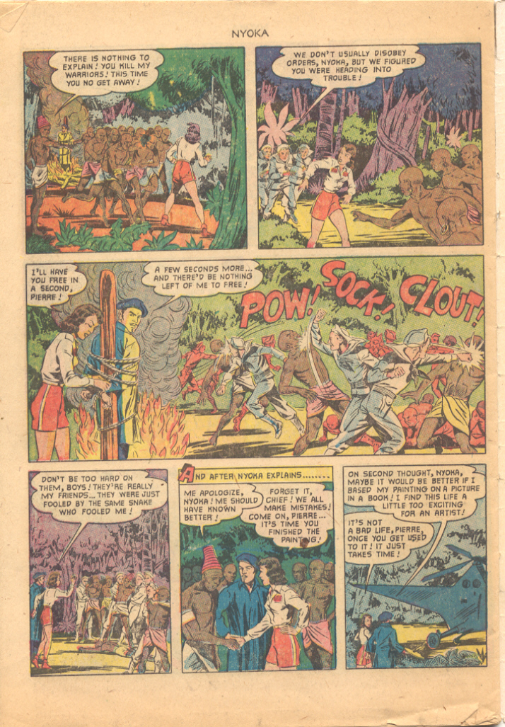 Read online Nyoka the Jungle Girl (1945) comic -  Issue #66 - 34