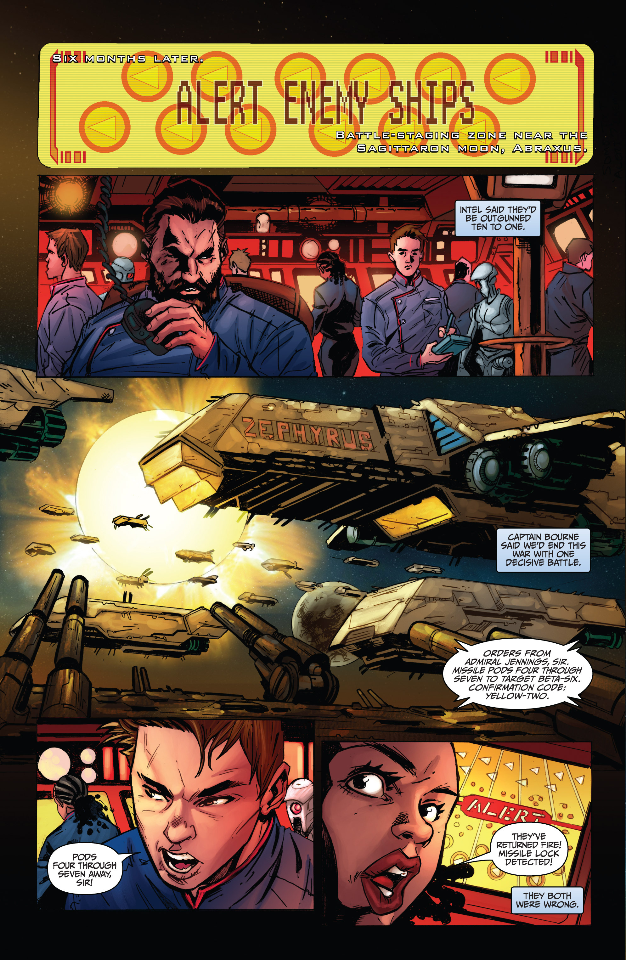 Read online Battlestar Galactica: Cylon War comic -  Issue #1 - 15