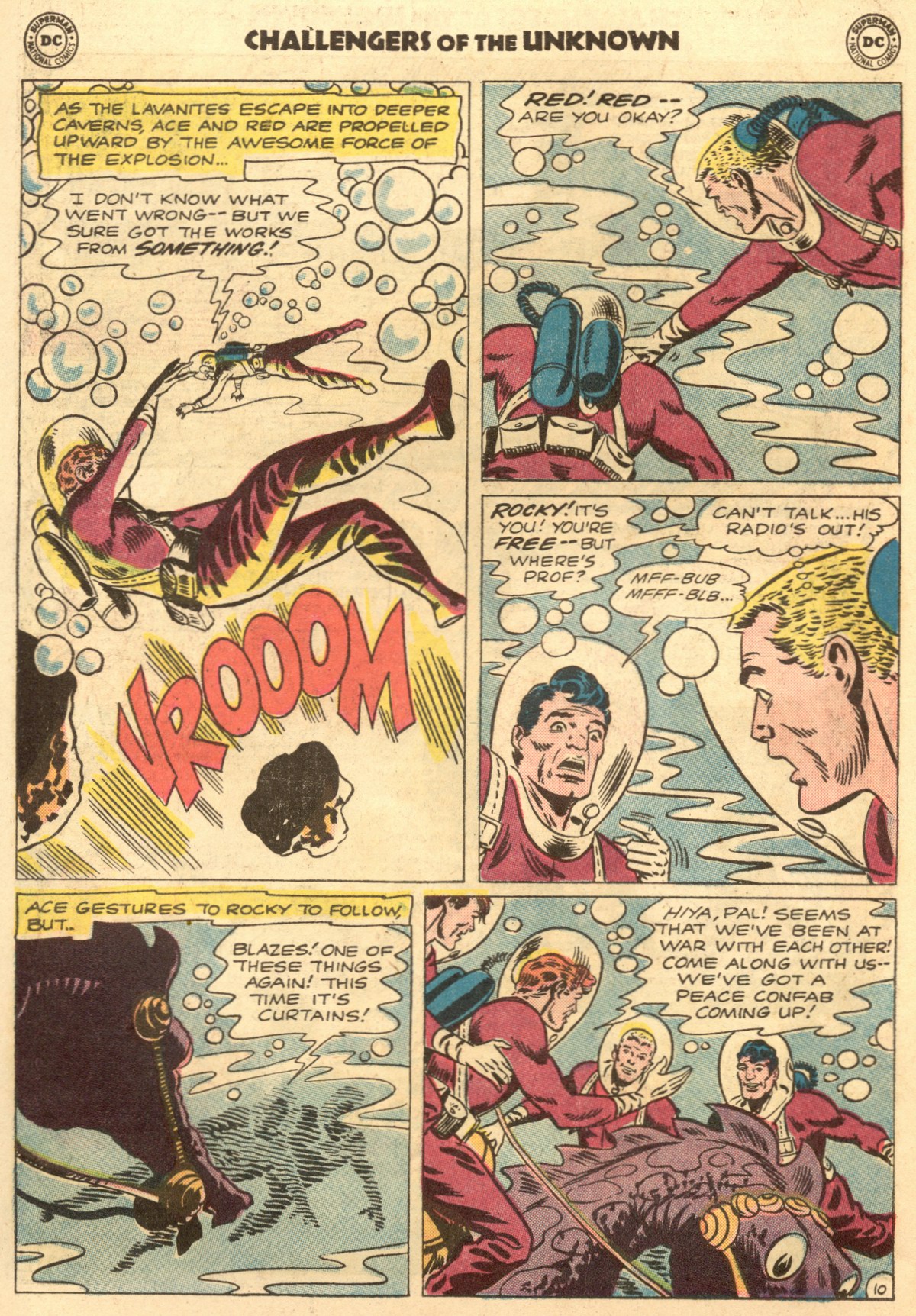 Challengers of the Unknown (1958) Issue #29 #29 - English 30