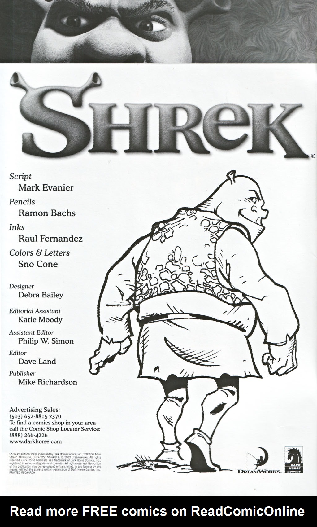 Read online Shrek (2003) comic -  Issue #2 - 2