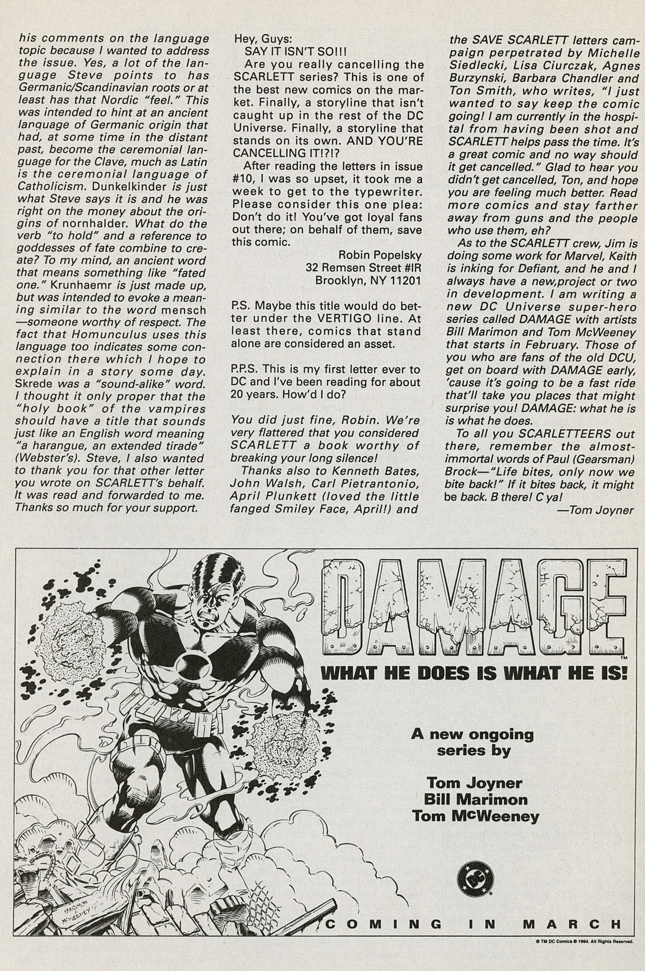 Read online Scarlett comic -  Issue #14 - 31