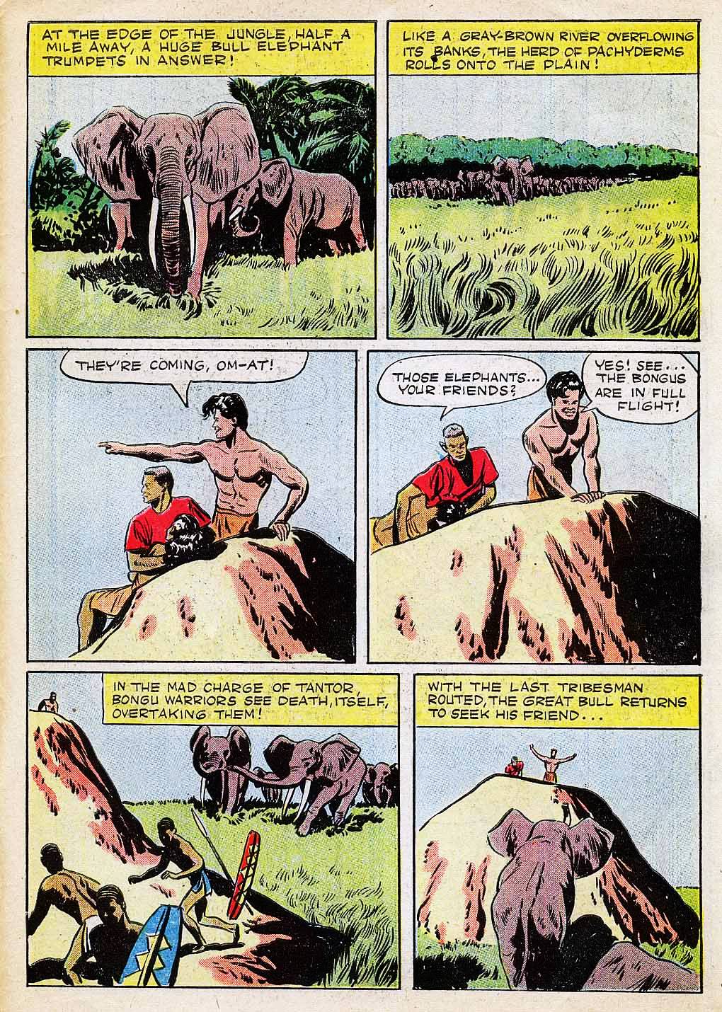 Read online Tarzan (1948) comic -  Issue #4 - 31