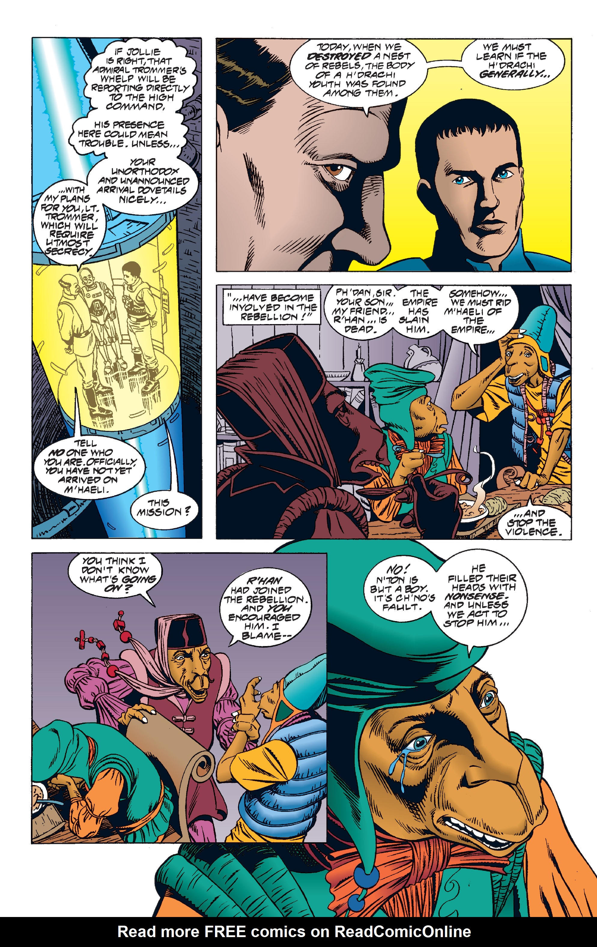 Read online Star Wars: River of Chaos comic -  Issue #1 - 18
