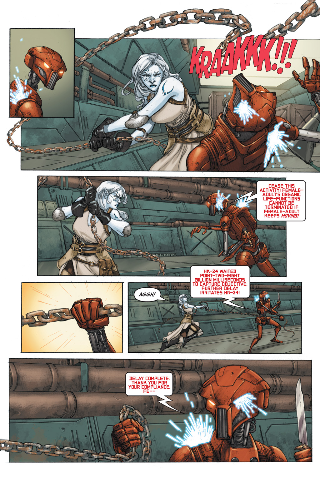 Read online Star Wars: Knights Of The Old Republic comic -  Issue #14 - 6