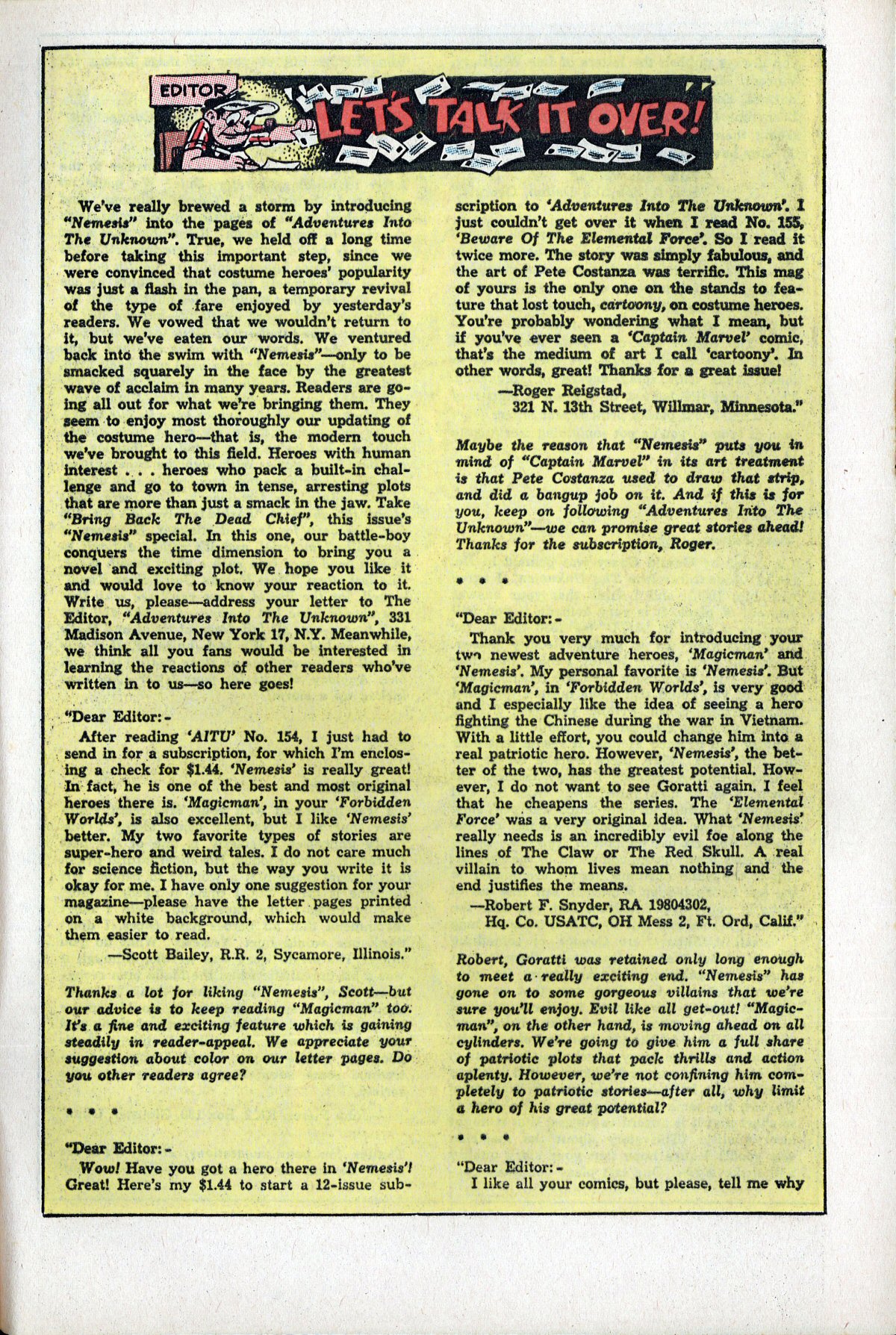 Read online Adventures Into The Unknown comic -  Issue #159 - 17