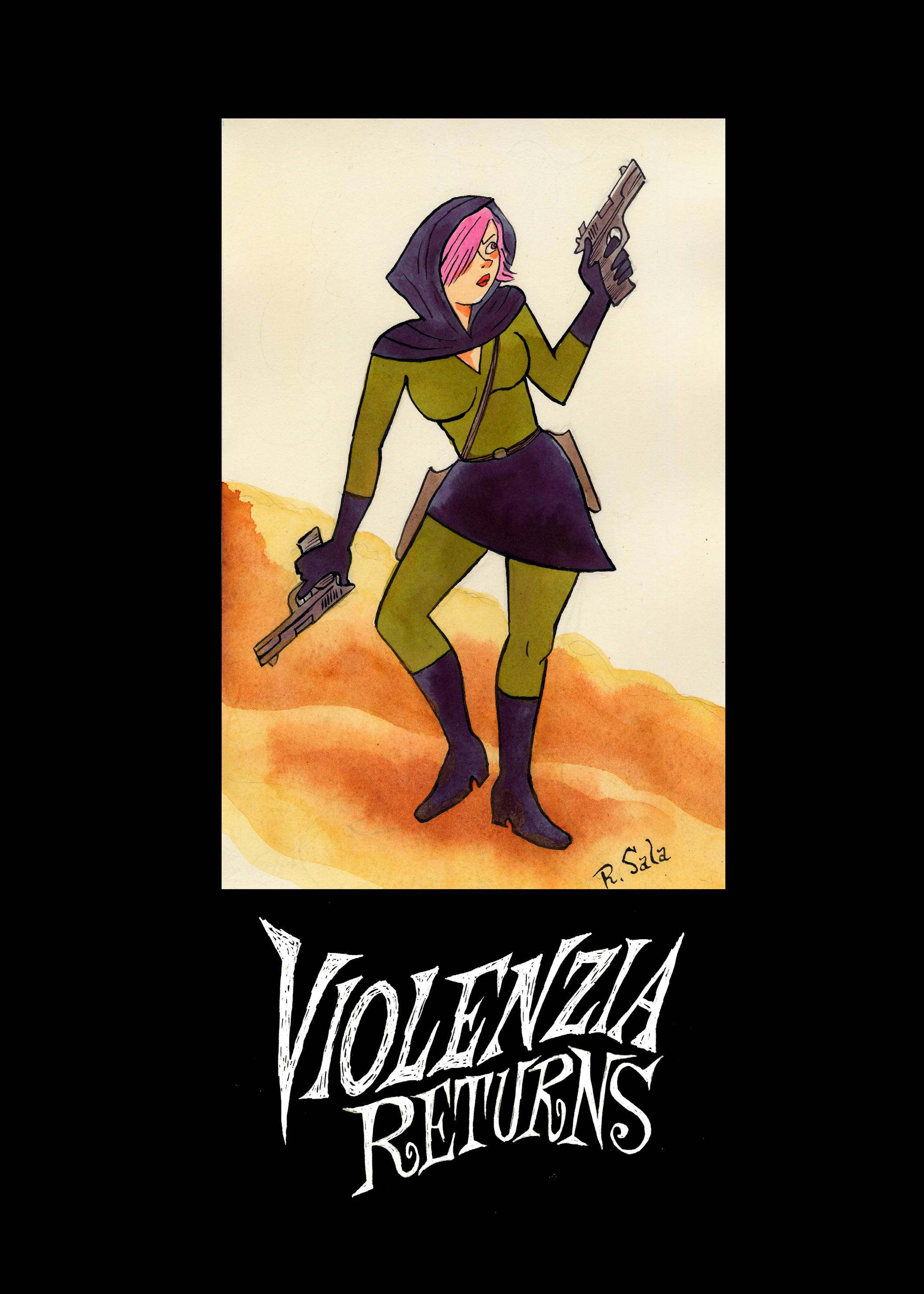 Read online Violenzia and Other Deadly Amusements comic -  Issue # TPB - 110