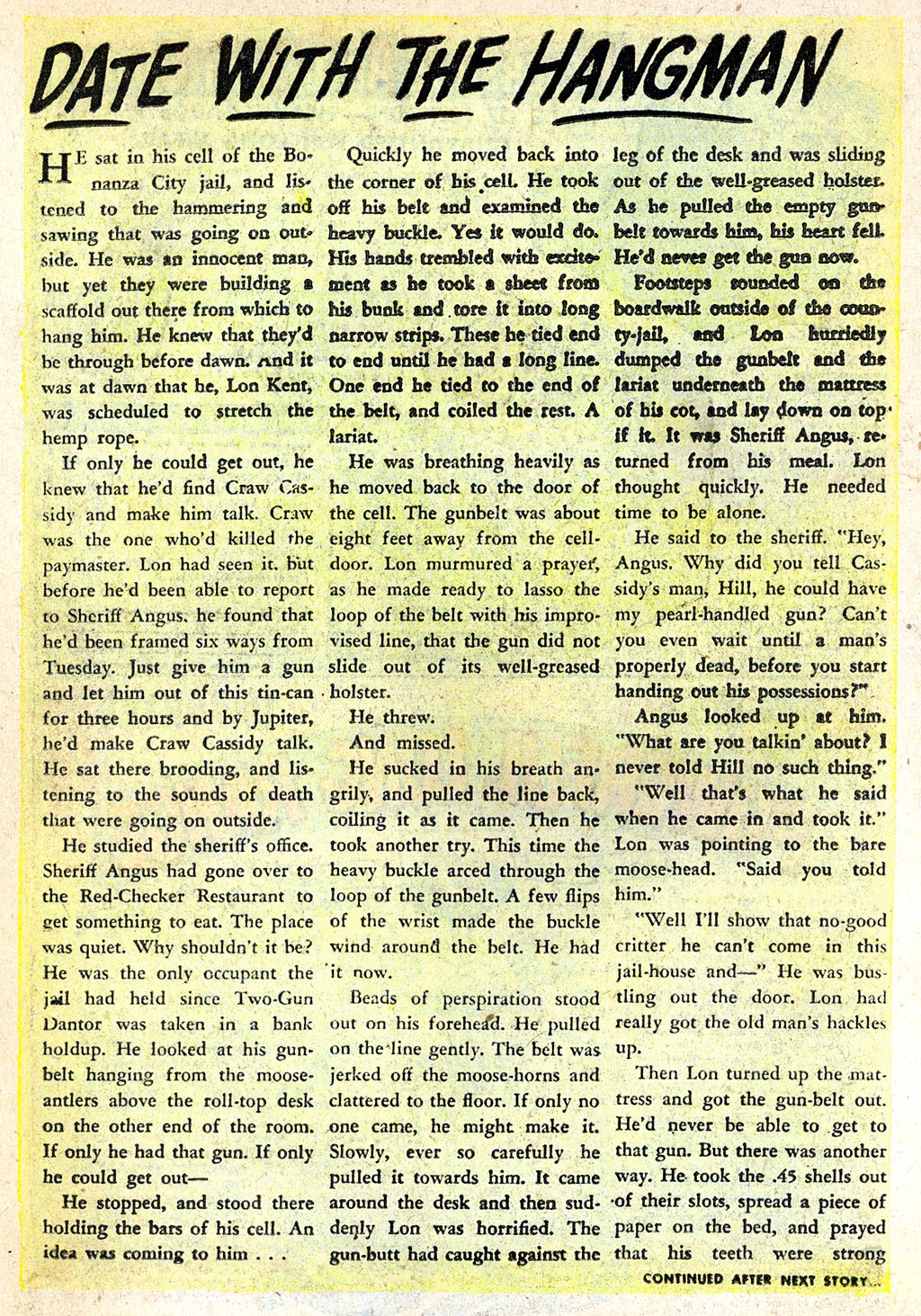 Read online Western Outlaws (1954) comic -  Issue #1 - 18