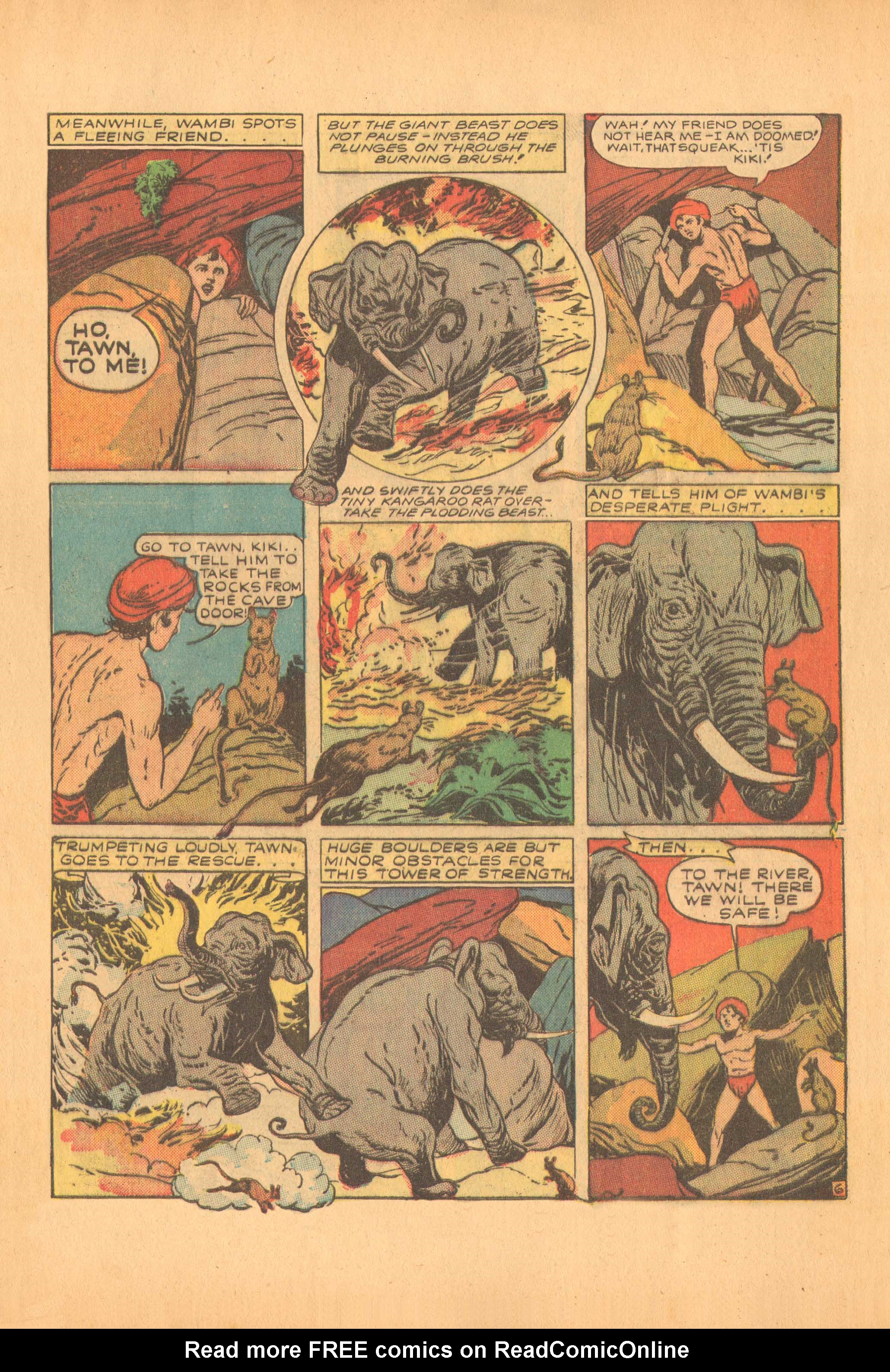 Read online Wambi Jungle Boy comic -  Issue #4 - 52