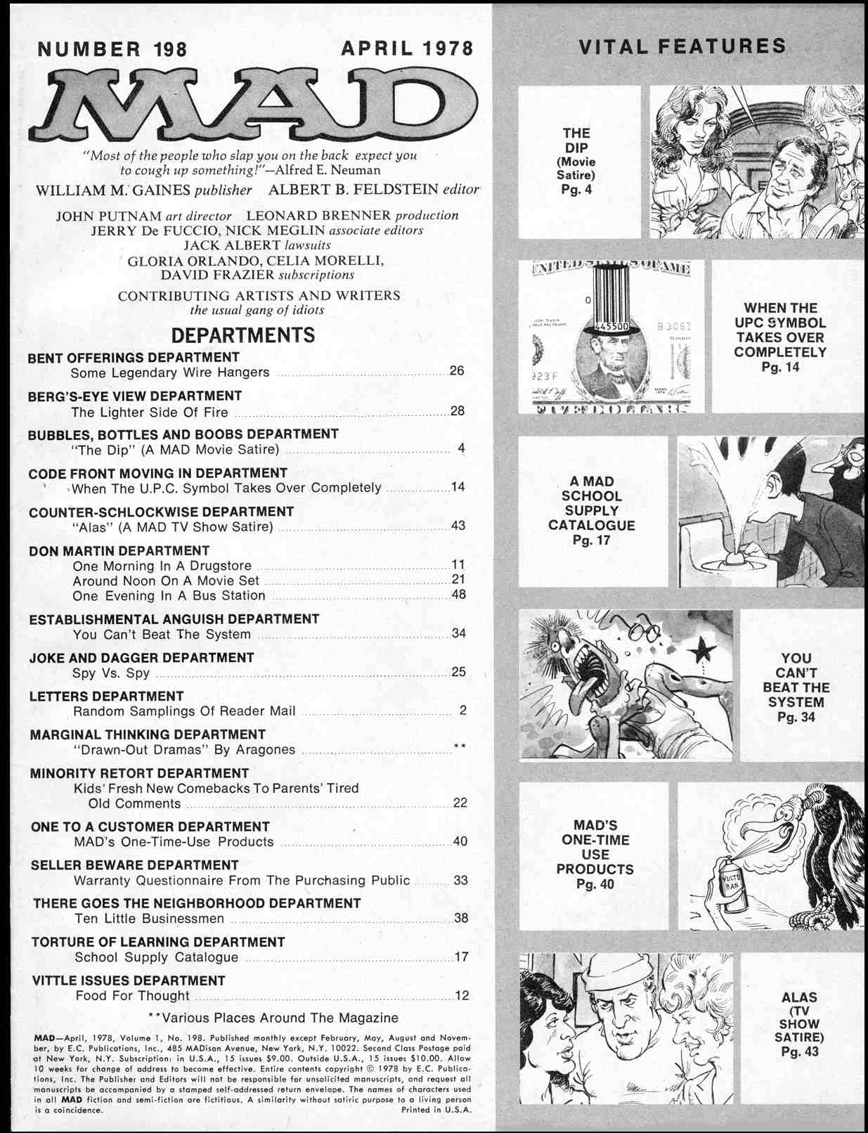 Read online MAD comic -  Issue #198 - 3