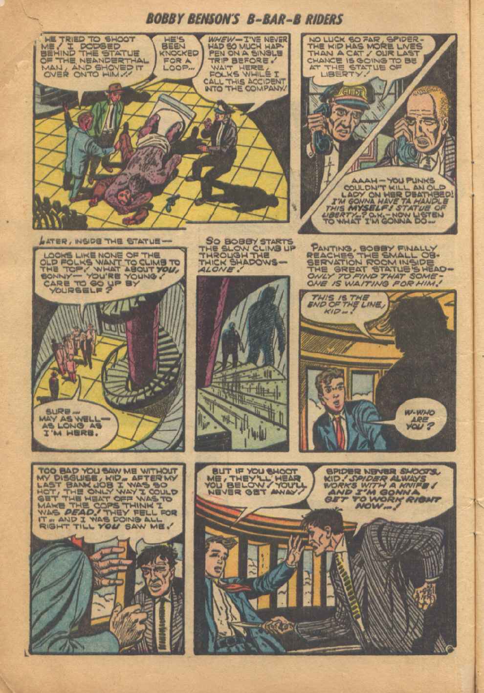 Read online Bobby Benson's B-Bar-B Riders comic -  Issue #20 - 8