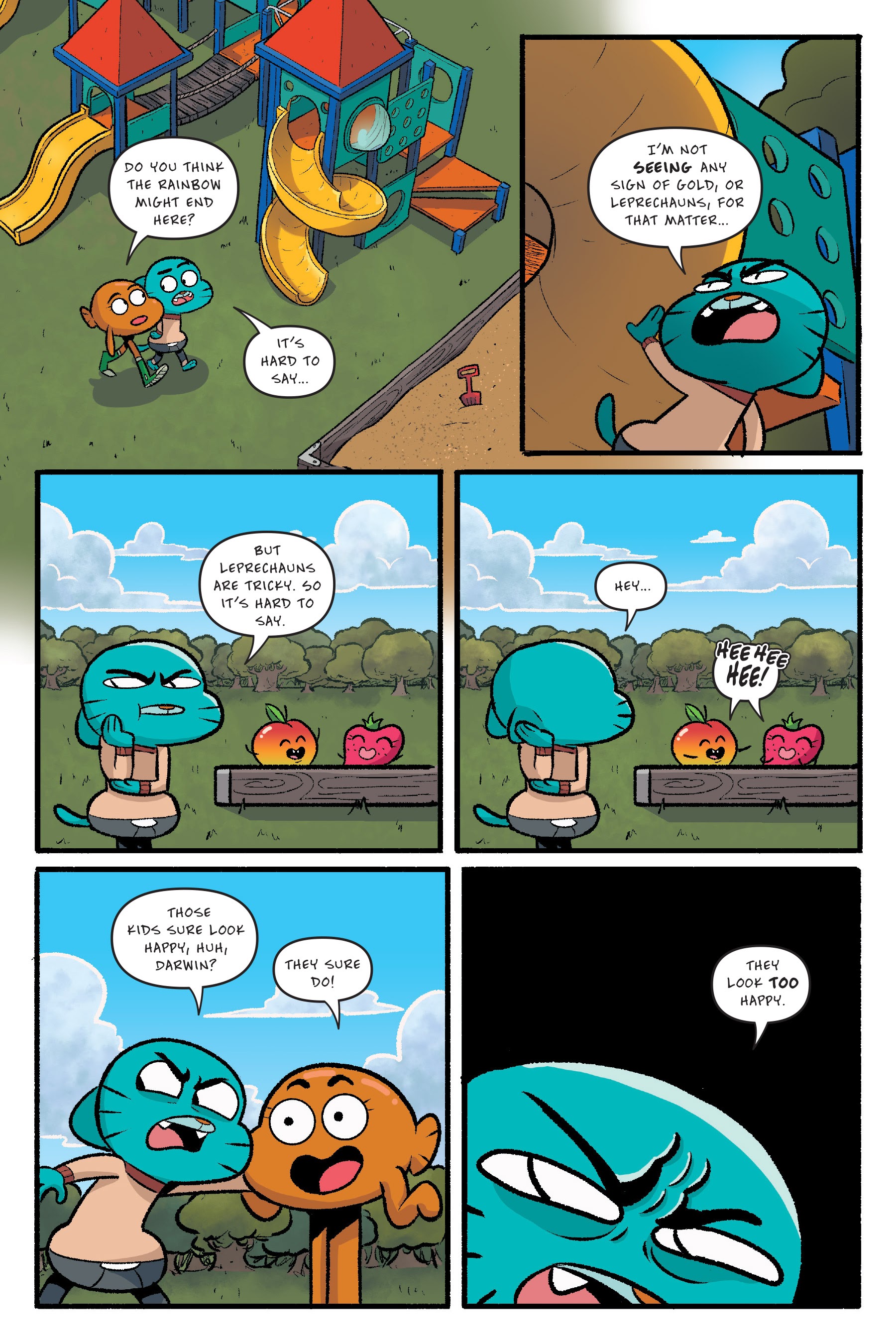 Read online The Amazing World of Gumball: The Storm comic -  Issue # TPB - 131