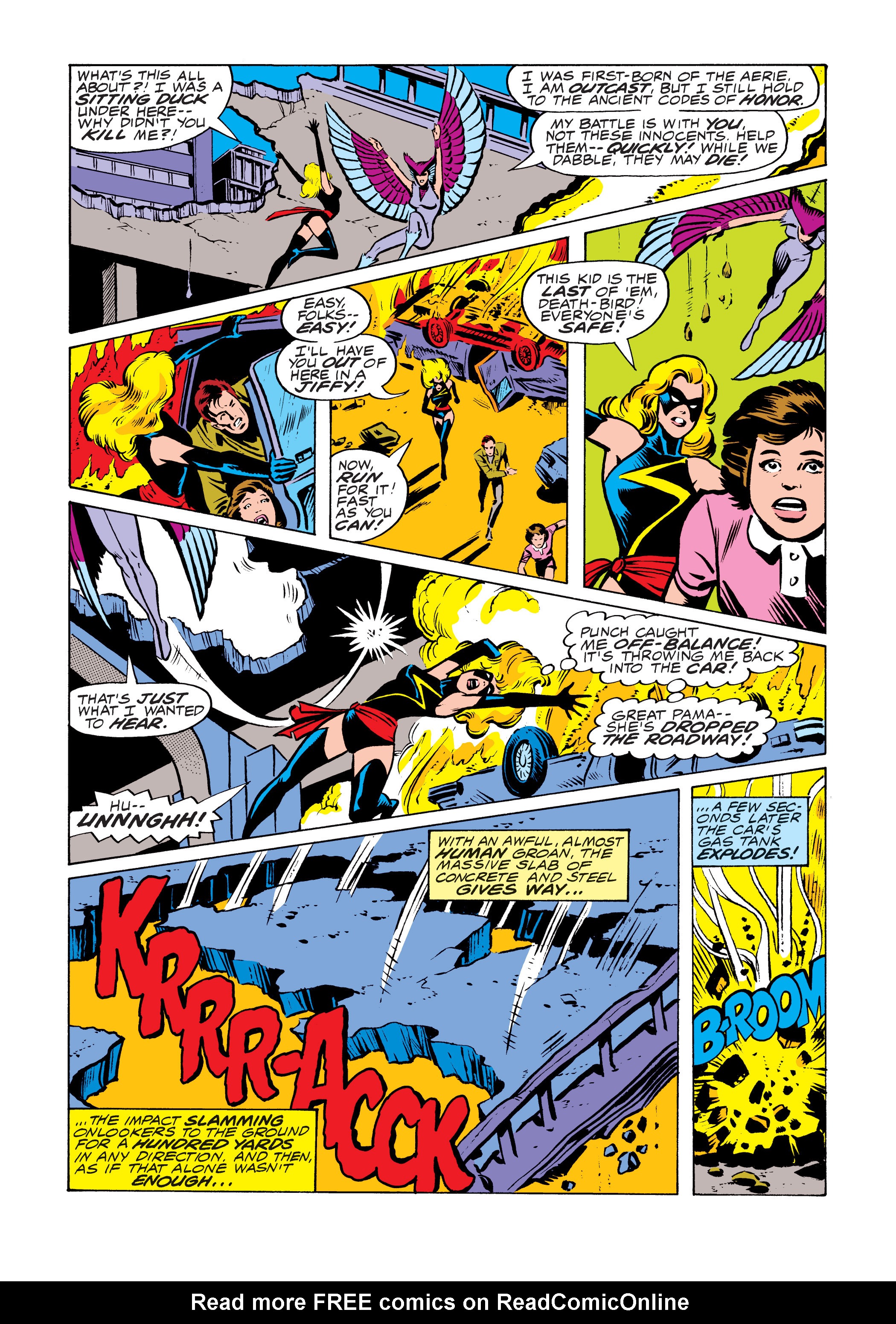 Read online Ms. Marvel (1977) comic -  Issue #22 - 17
