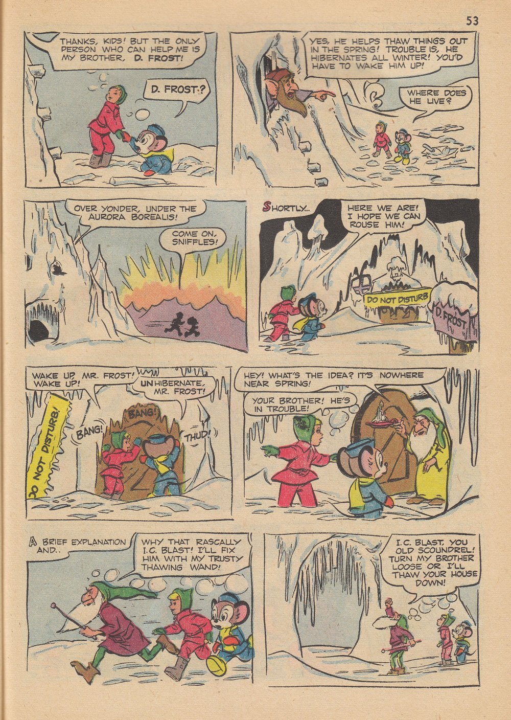 Read online Bugs Bunny's Christmas Funnies comic -  Issue # TPB 6 - 55