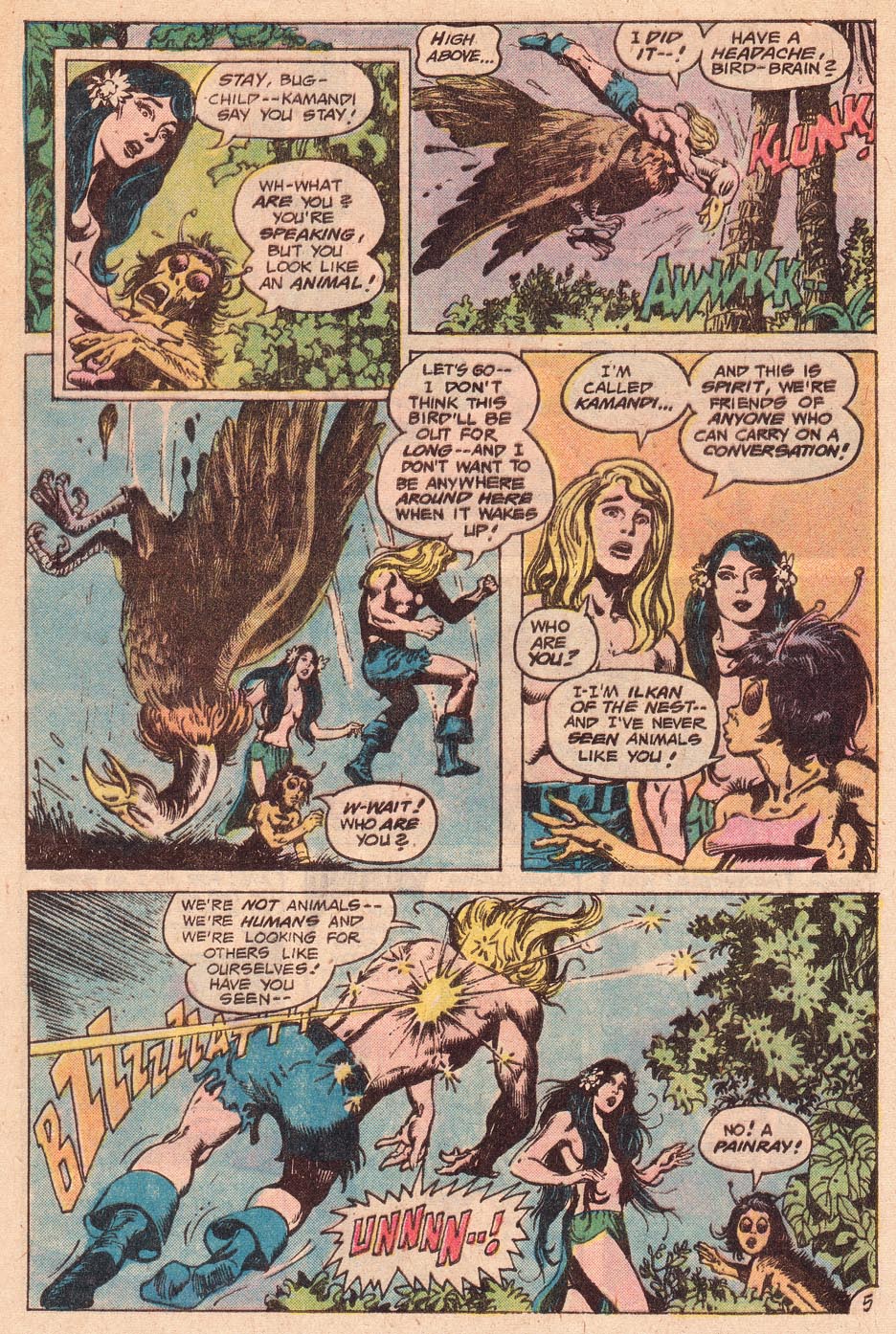 Read online Kamandi, The Last Boy On Earth comic -  Issue #54 - 7