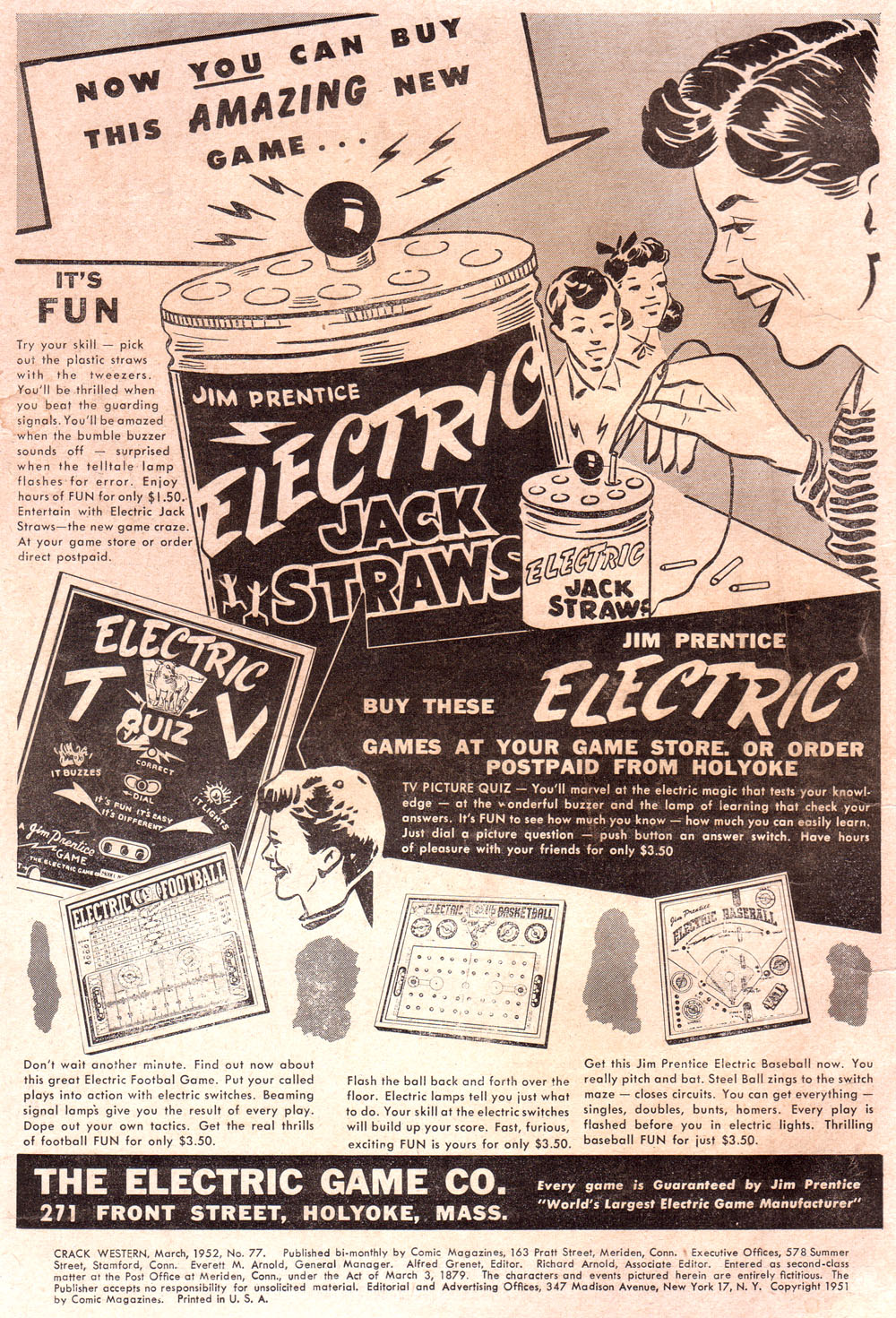 Read online Crack Western comic -  Issue #77 - 3